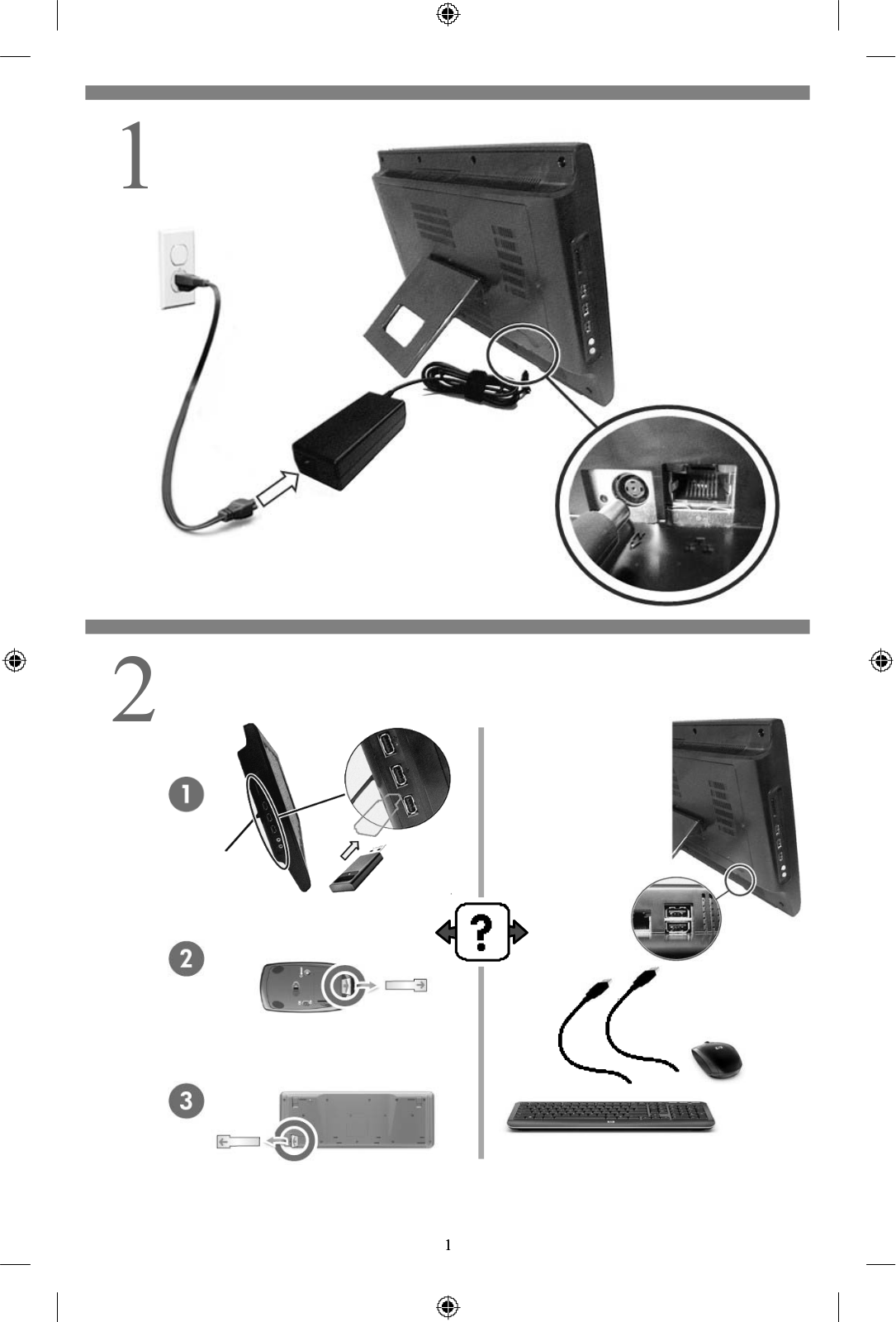 HP Compaq 100eu Setup and Install