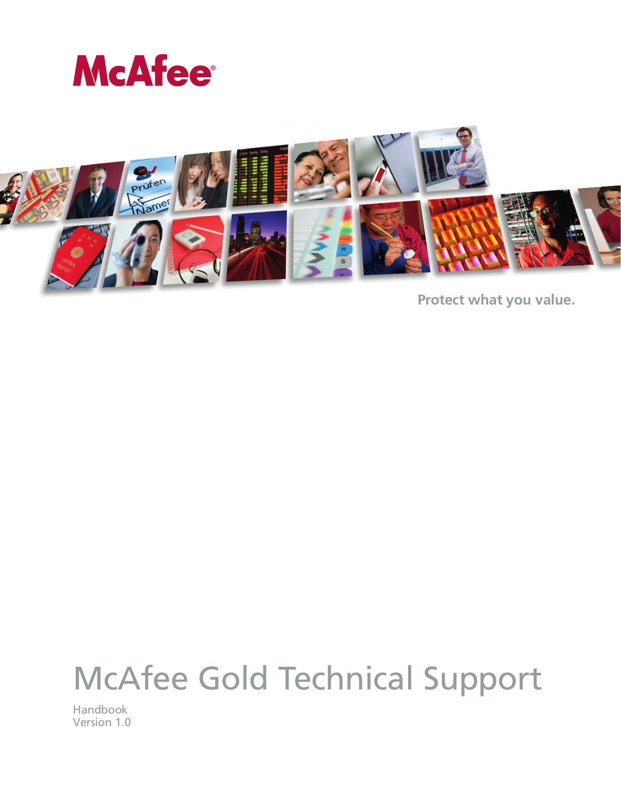 McAfee GOLD 1.0 User Manual