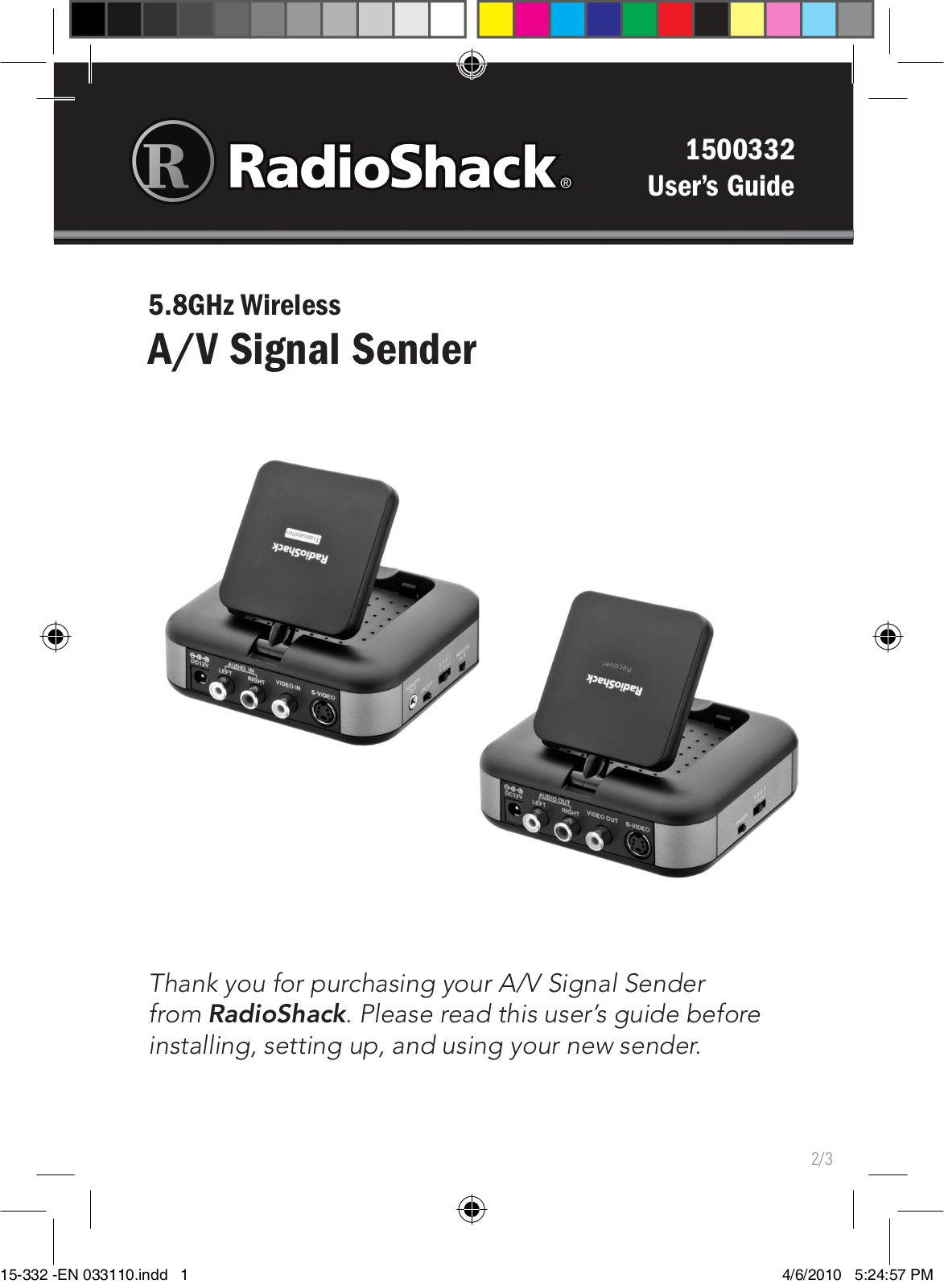 Trans Electric TR5830 Installation guide