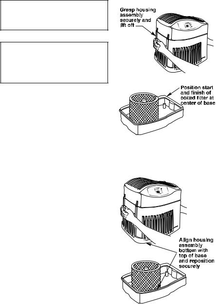 Kenmore 8-Gallon Evaporative Humidifier Owner's Manual