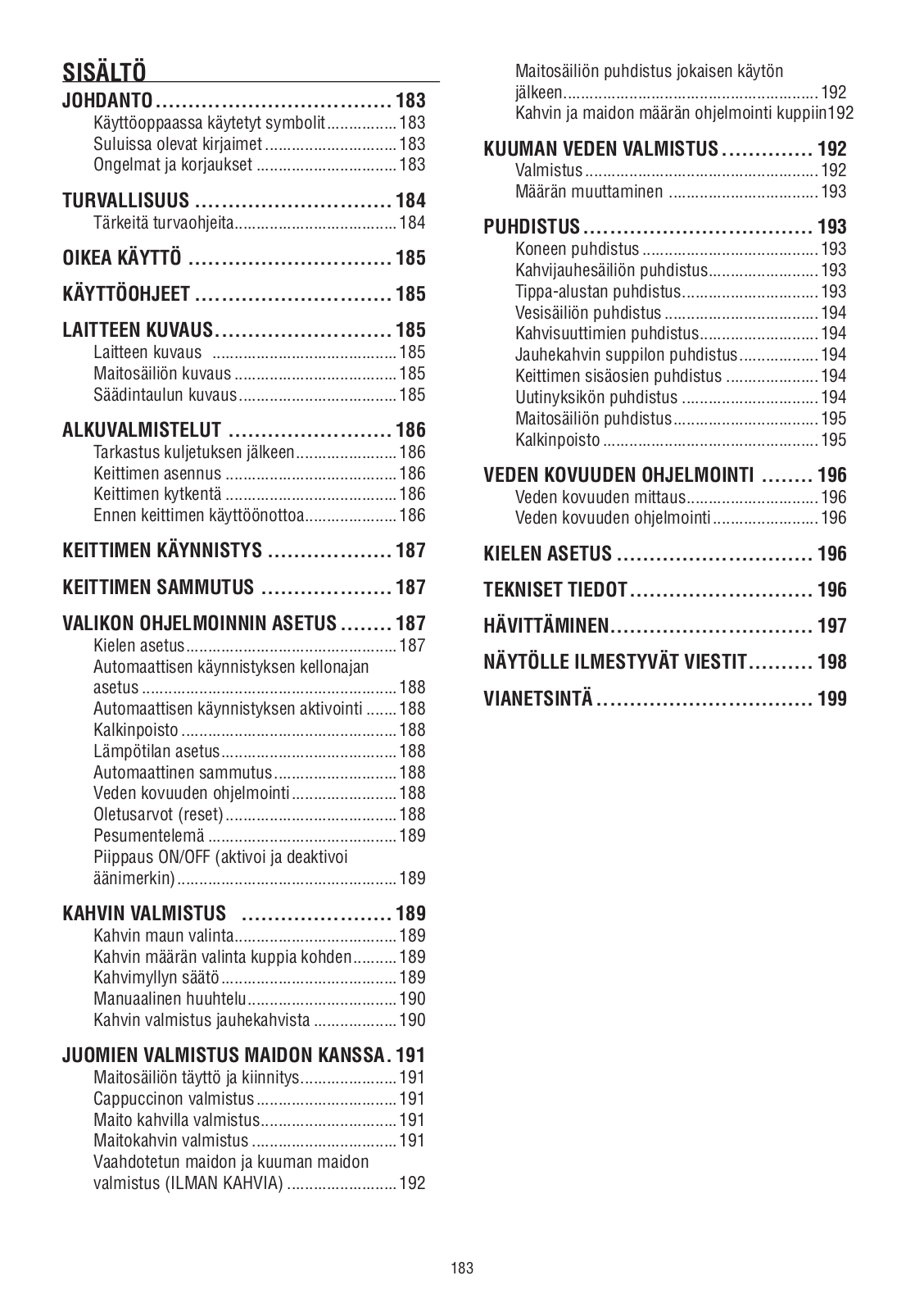 Delonghi ESAM 6620 Instructions Manual