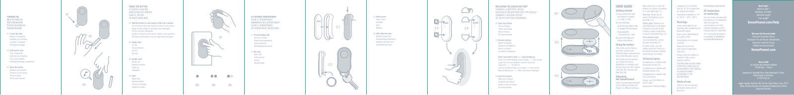 Sense PEA001 Users Manual