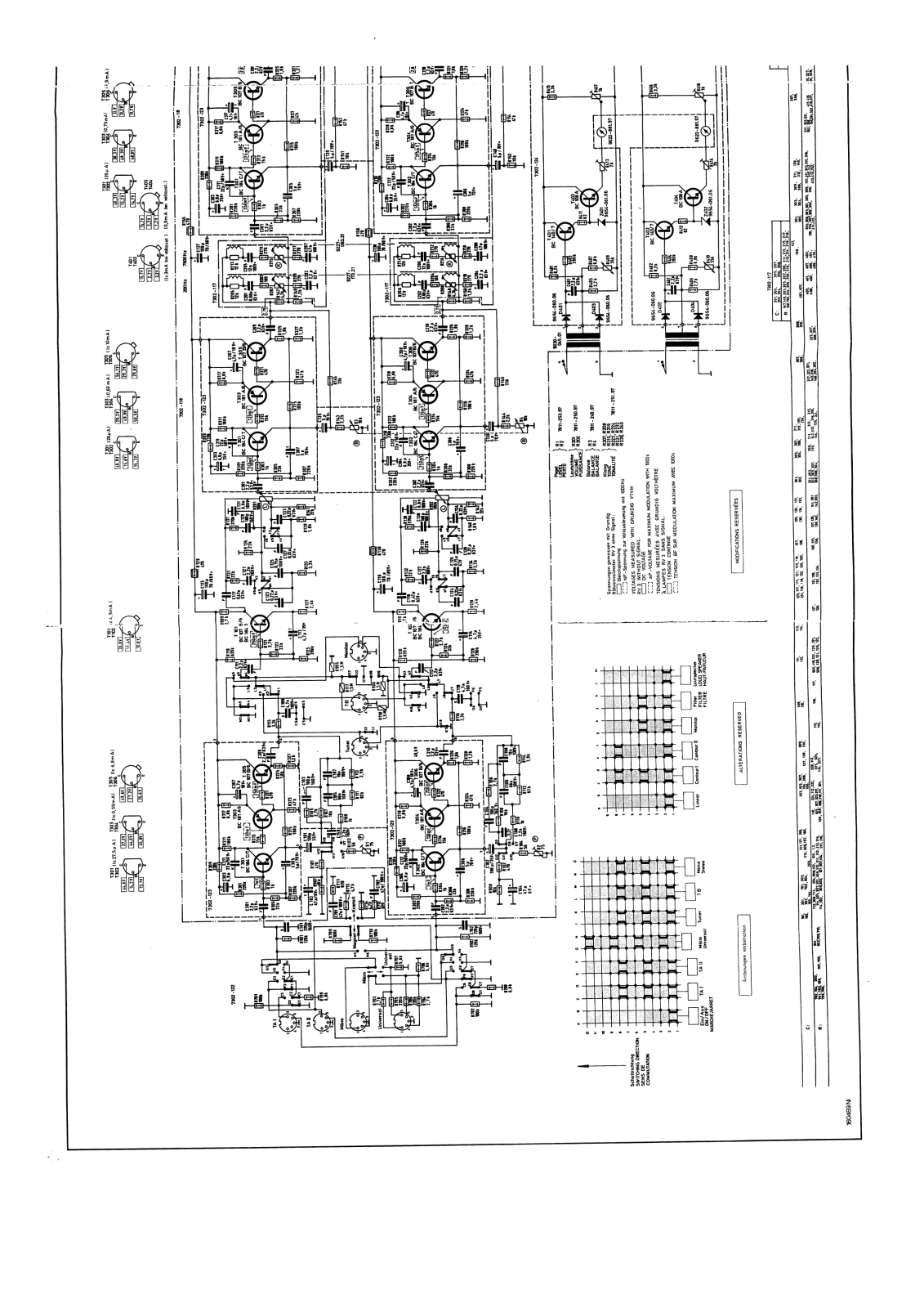 Grundig SV-140 Schematic