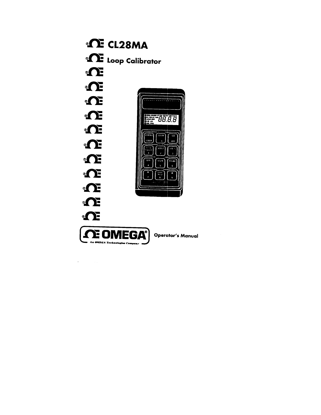 Omega CL28MA User guide - ManualMachine.com