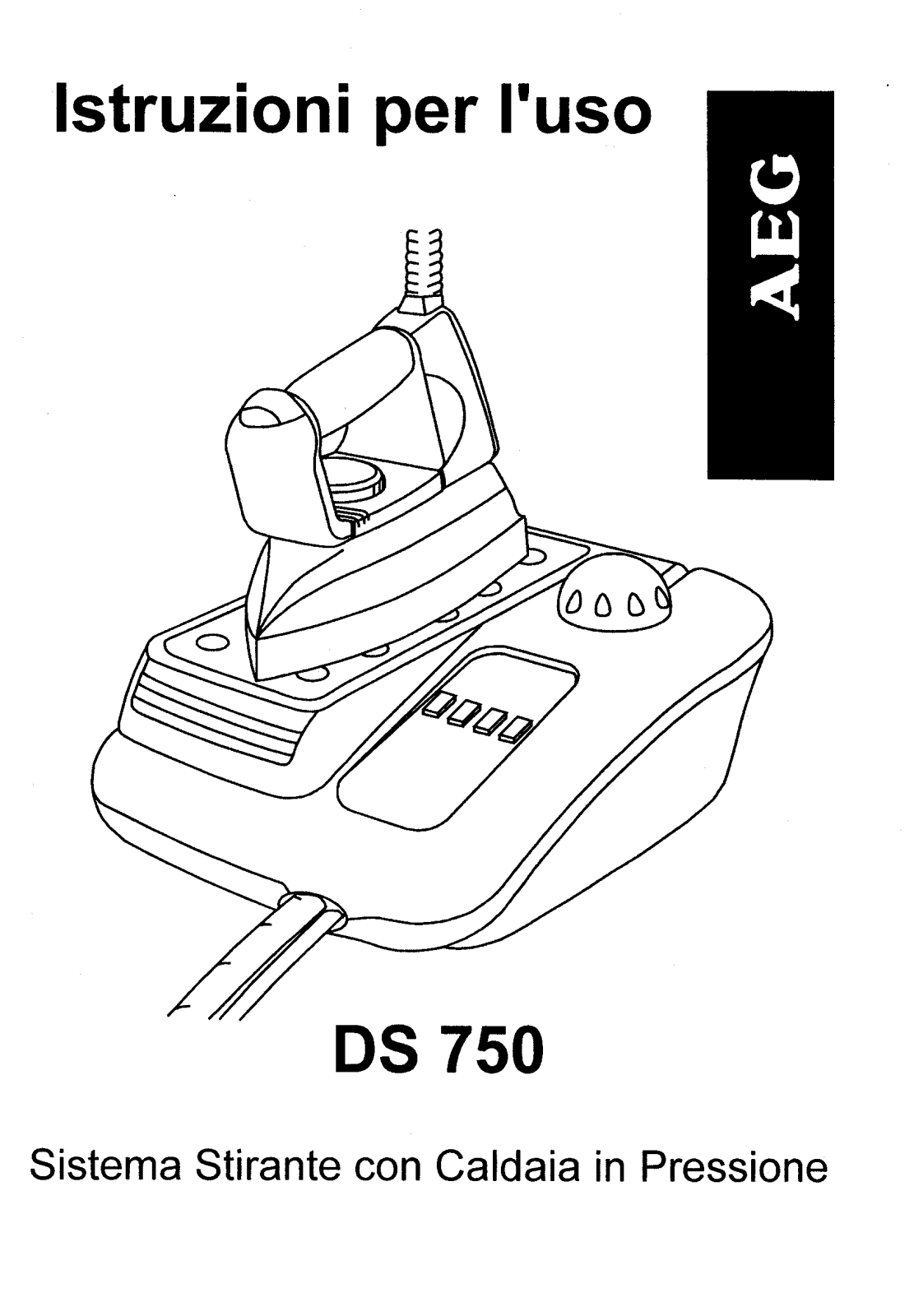 AEG DS750 User Manual