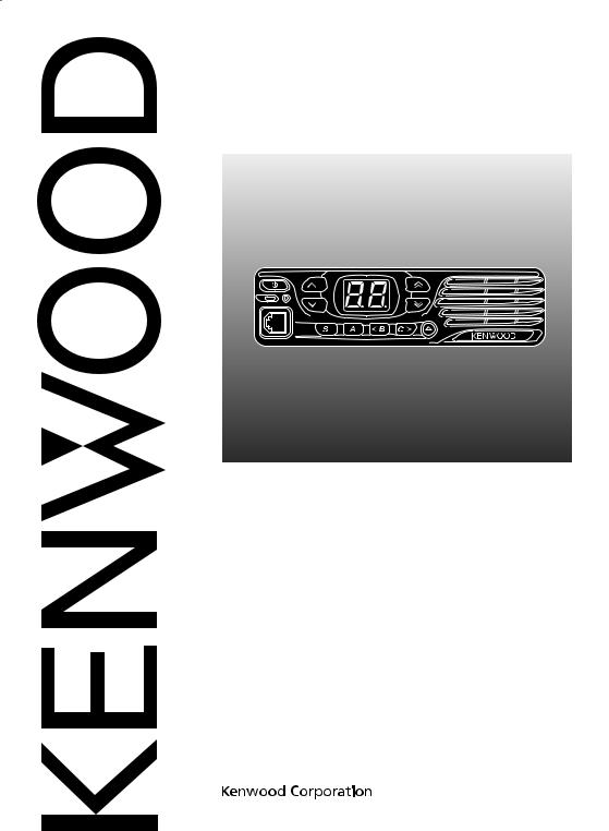 Kenwood TK-8302, TK-7302 Manual