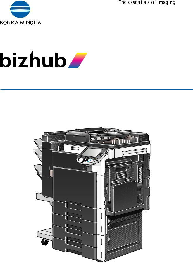 Konica minolta BIZHUB C203, BIZHUB C253, BIZHUB C353 User Manual