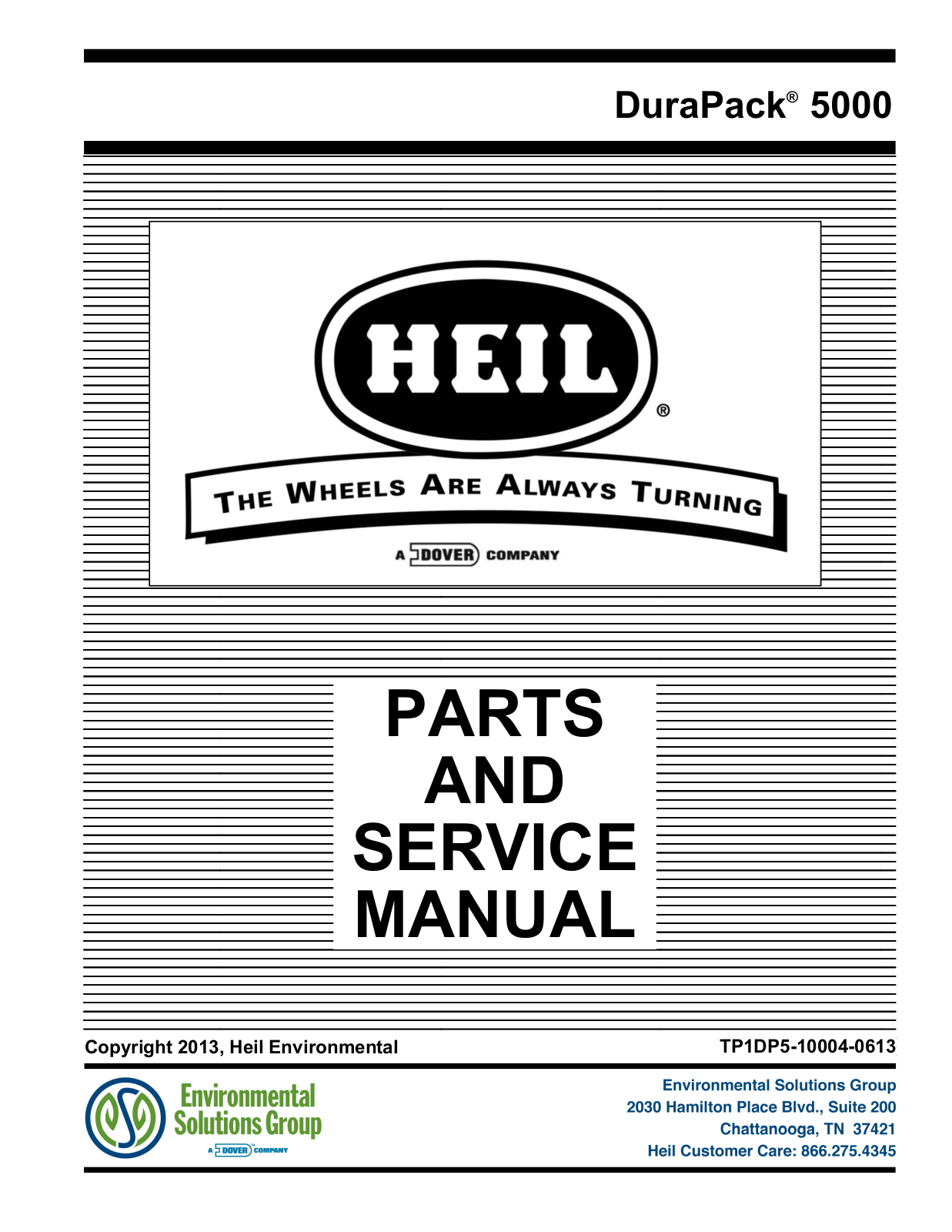 Heil Durapack 5000 Service Manual