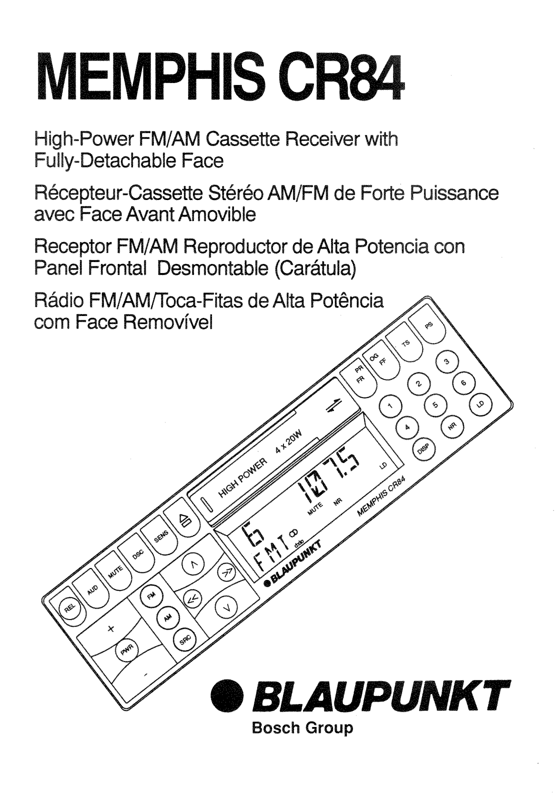 Blaupunkt CR84 User Manual