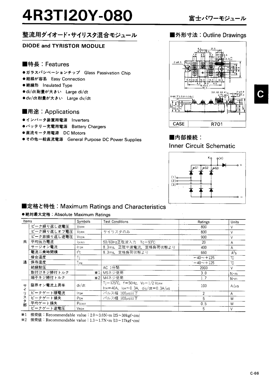 CALLM 4R3TI20Y-080 Datasheet