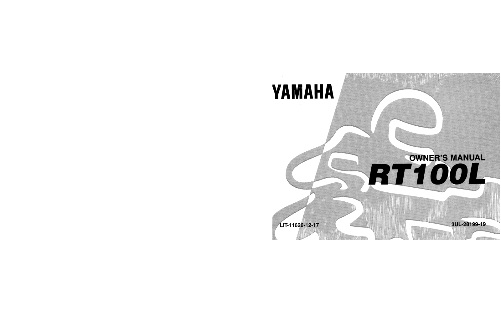 Yamaha RT100L User Manual