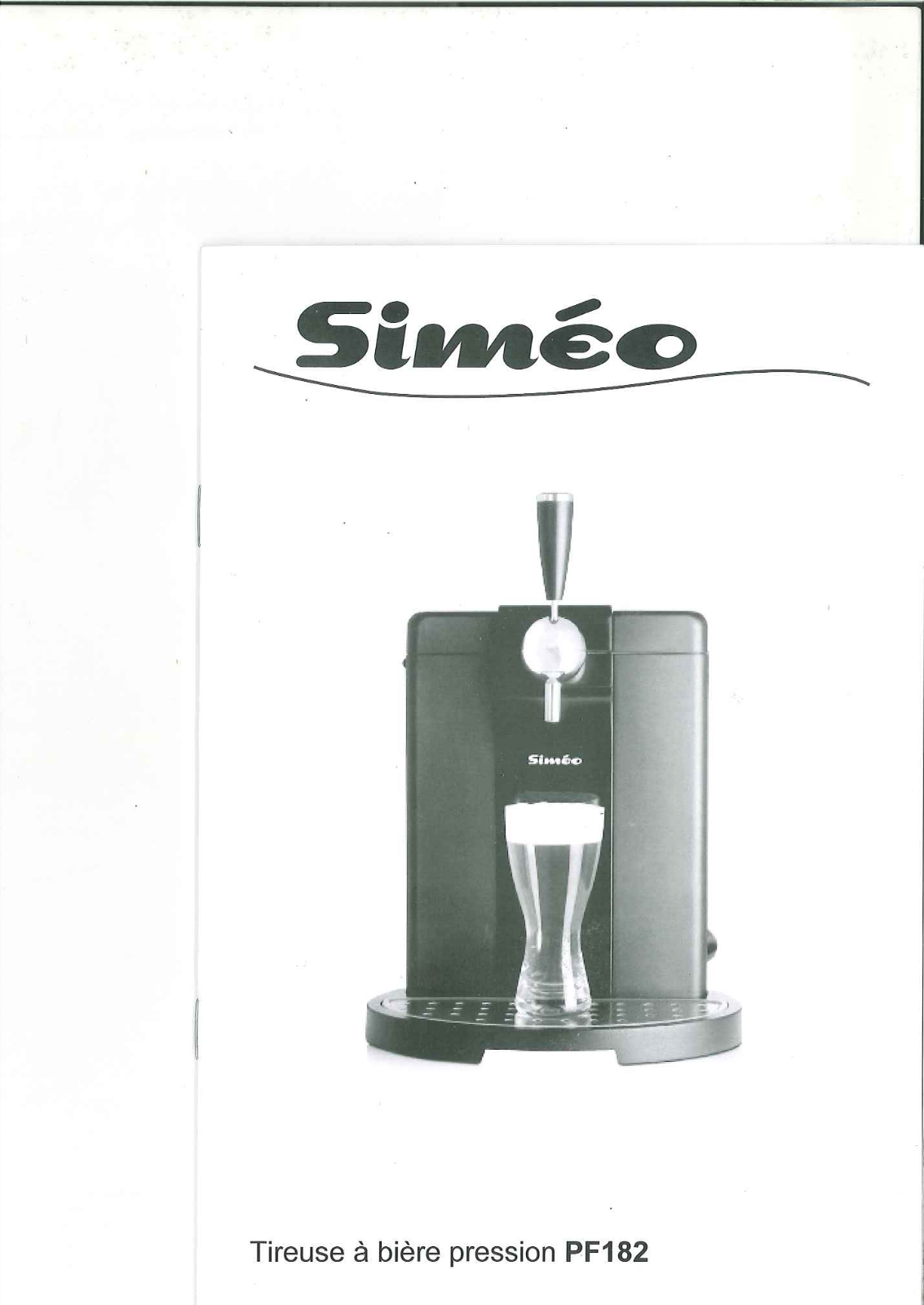 SIMEO PF182 User Manual - ManualMachine.com