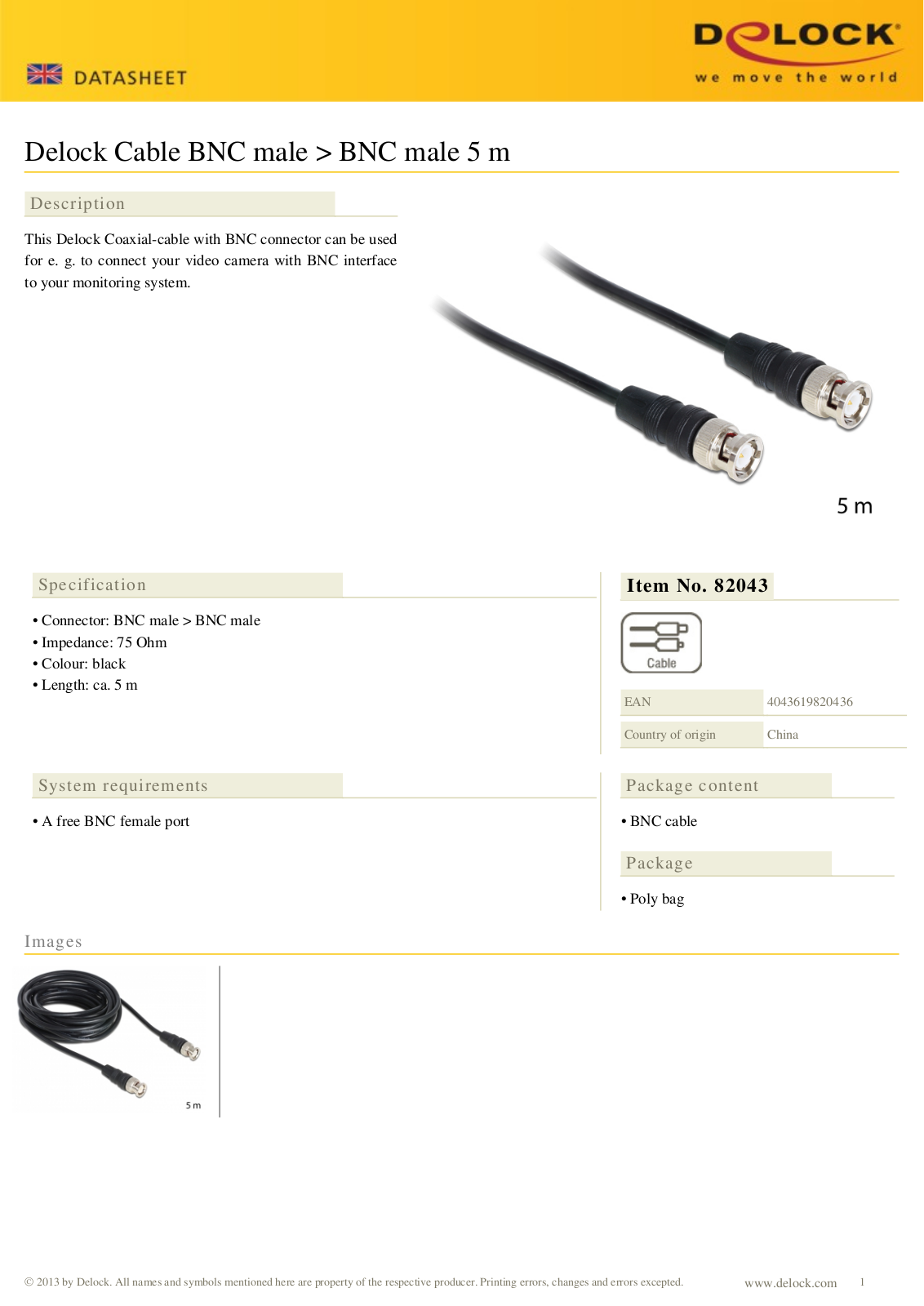 DeLOCK 82043 User Manual