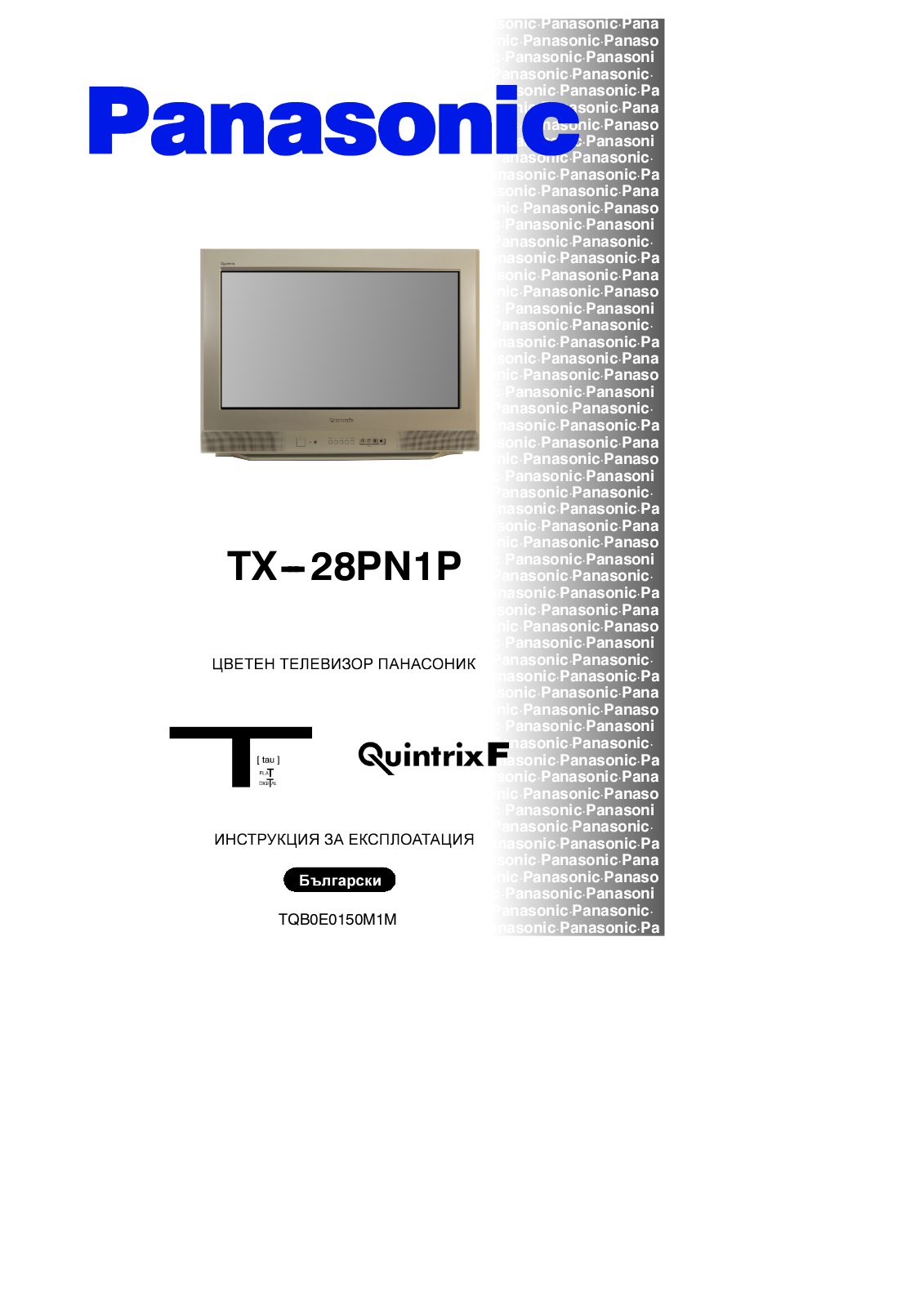 PANASONIC TX-28PN1P User Manual