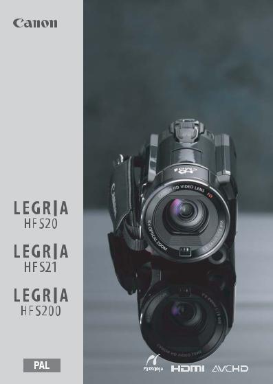 Canon Legria HF S21 User Manual