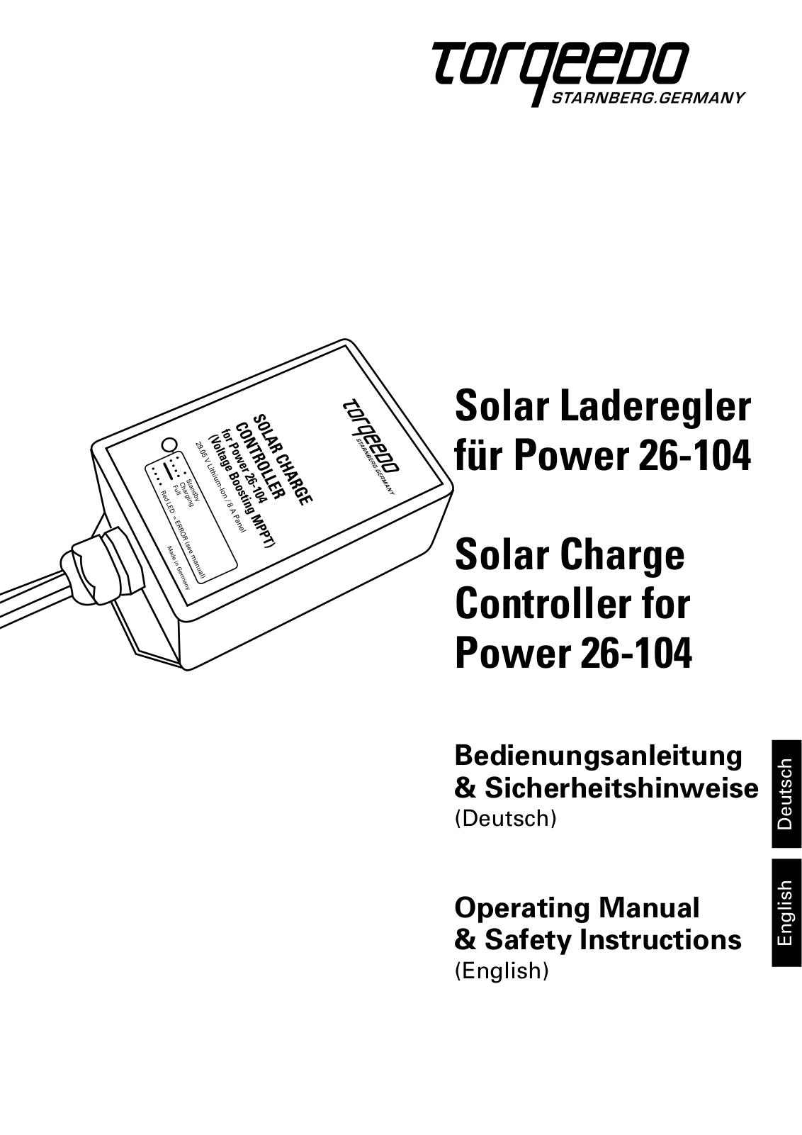 Torqueedo 2207-00 User Manual