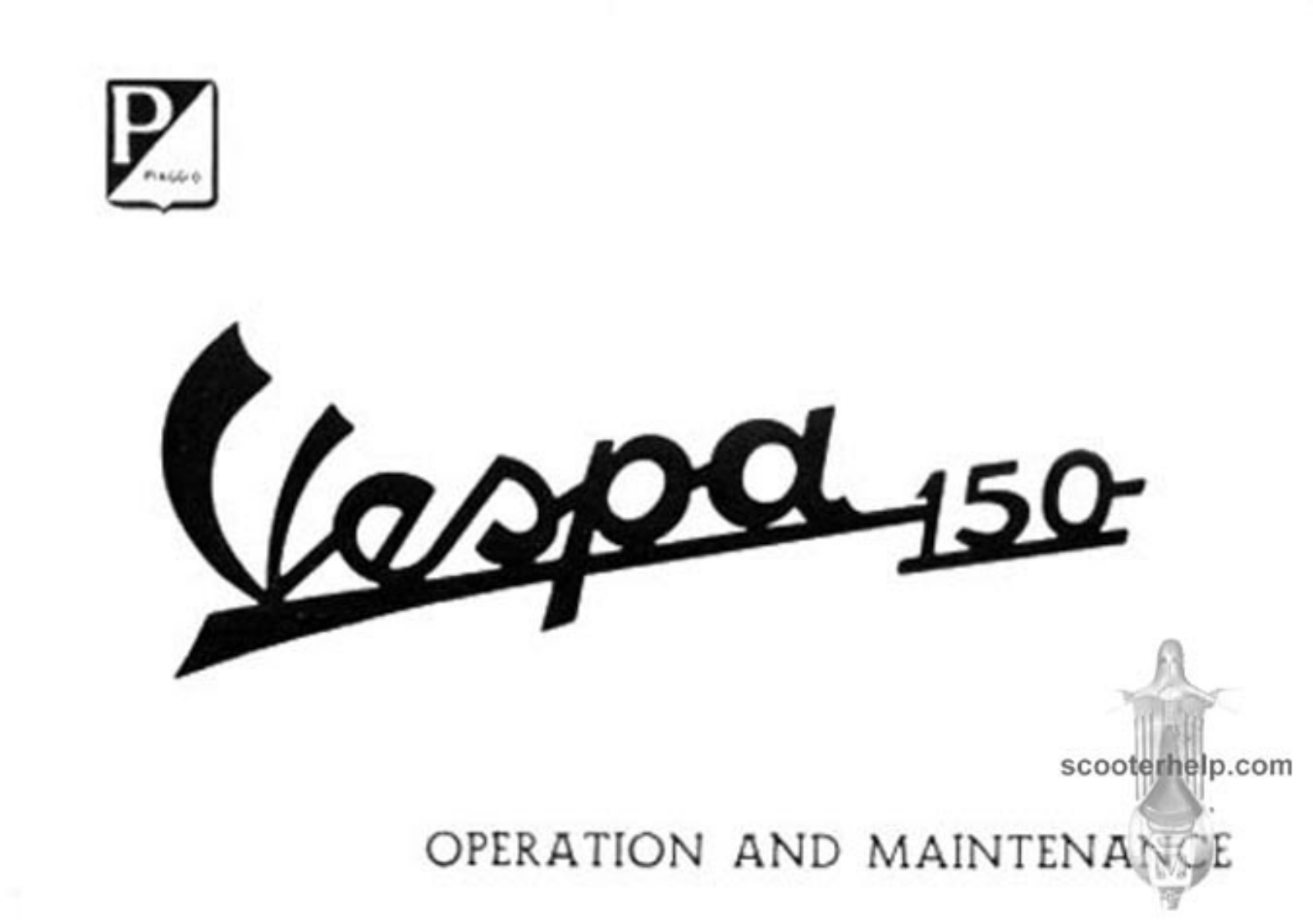 Piaggio-Vespa 150 User Manual