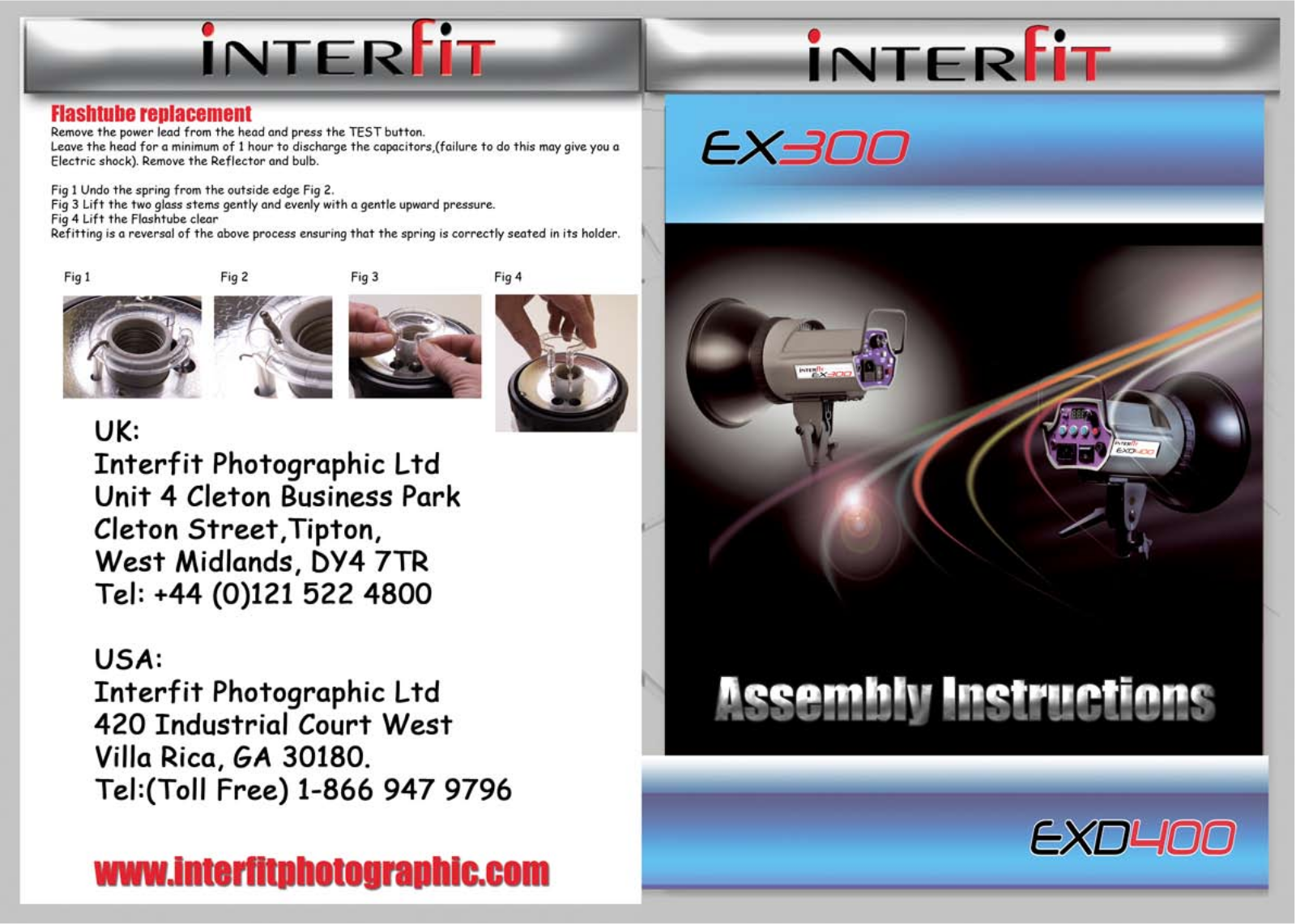Interfit INT490 User manual - ManualMachine.com