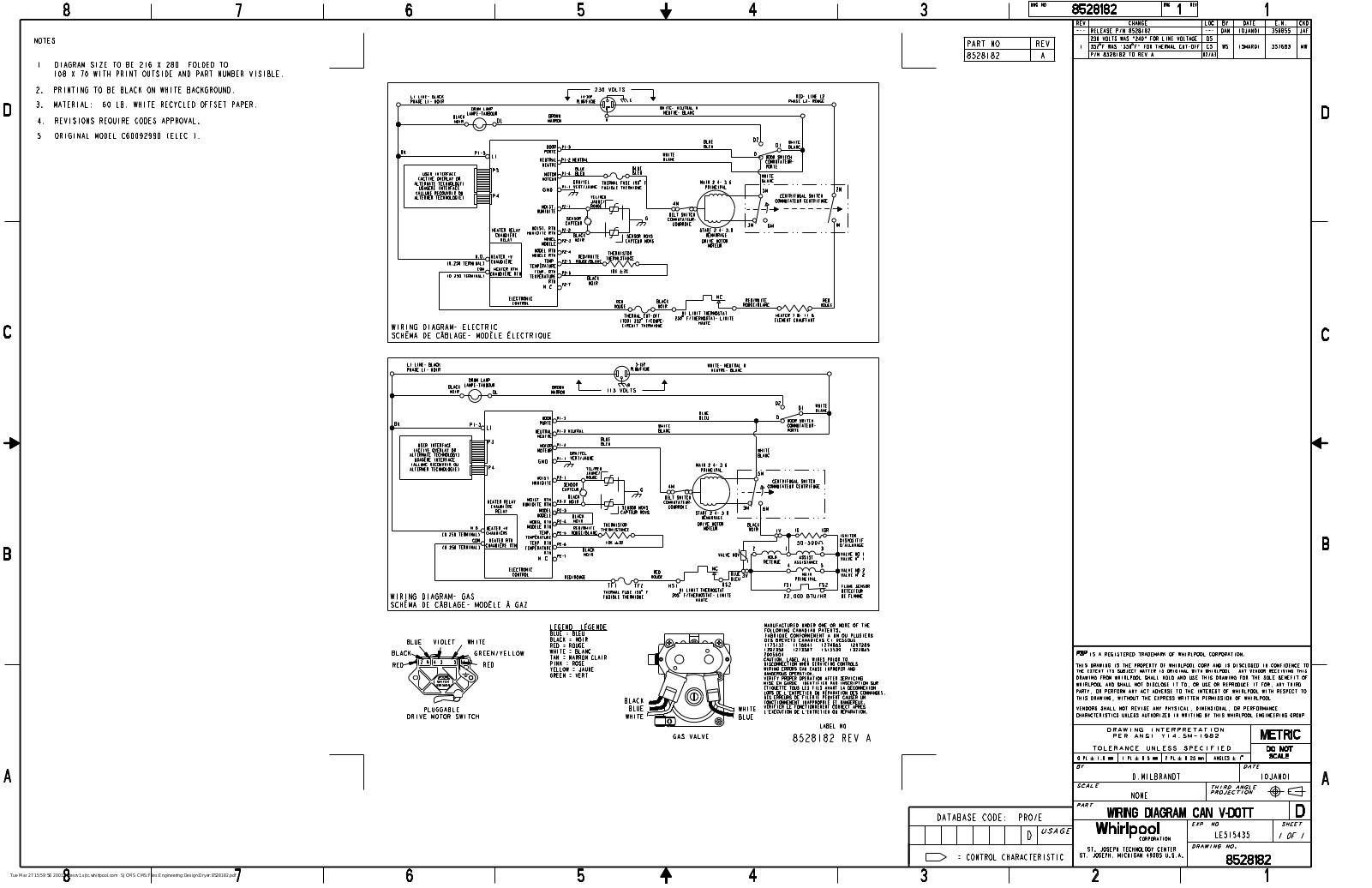 Whirlpool YGEW9868KL0 Parts Diagram