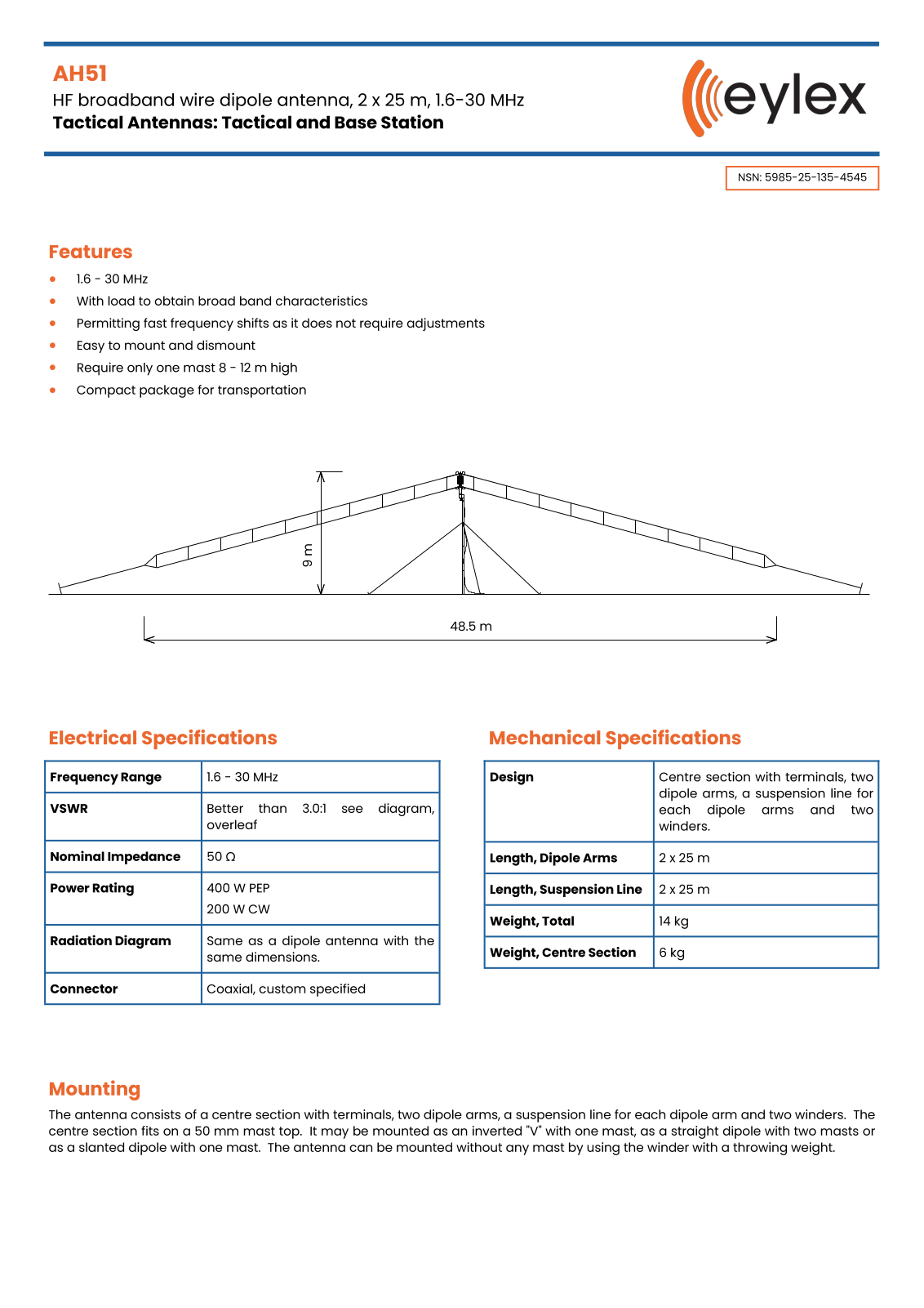 Eylex AH51 brochure - ManualMachine.com