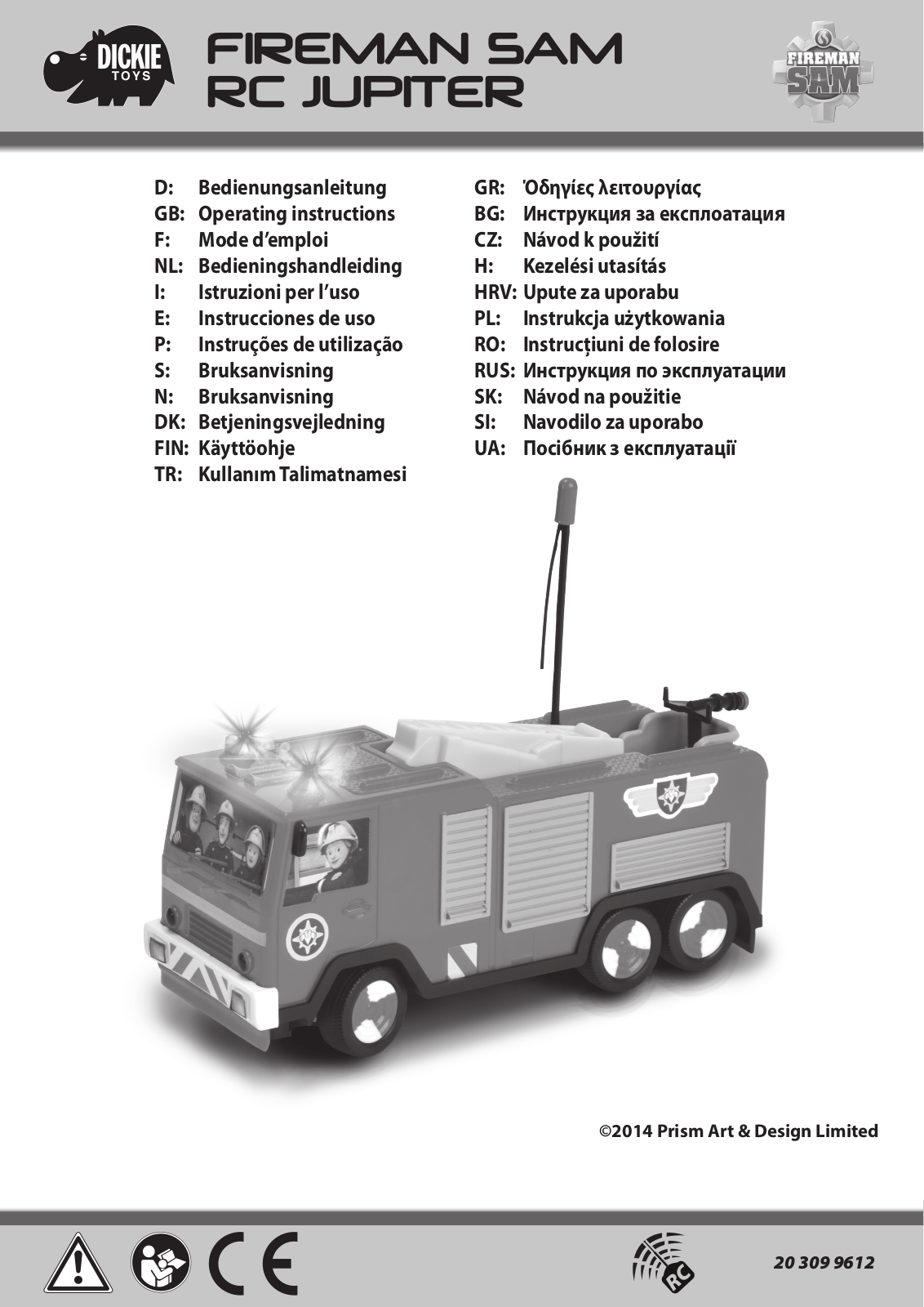 Dickie Toys 27195TX User Manual