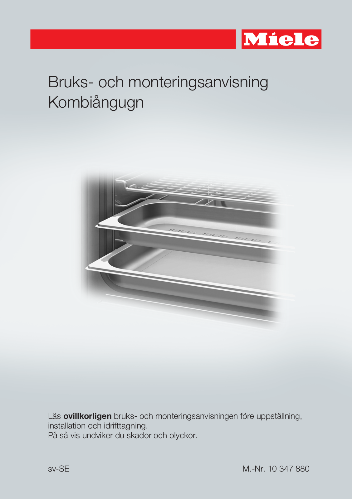 Miele DGC 6860 User manual