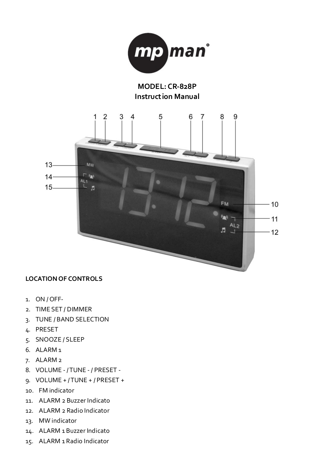 Mpman FRA202 User Manual