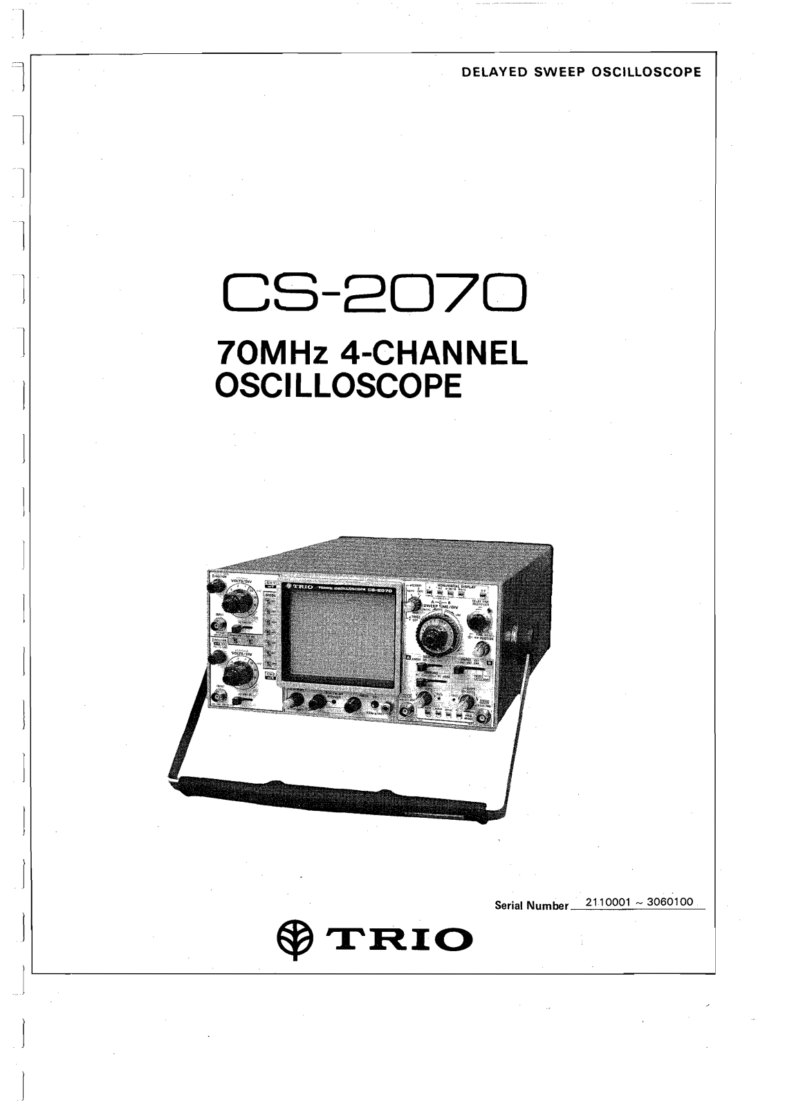 Kenwood CS-2070-HU Service Manual