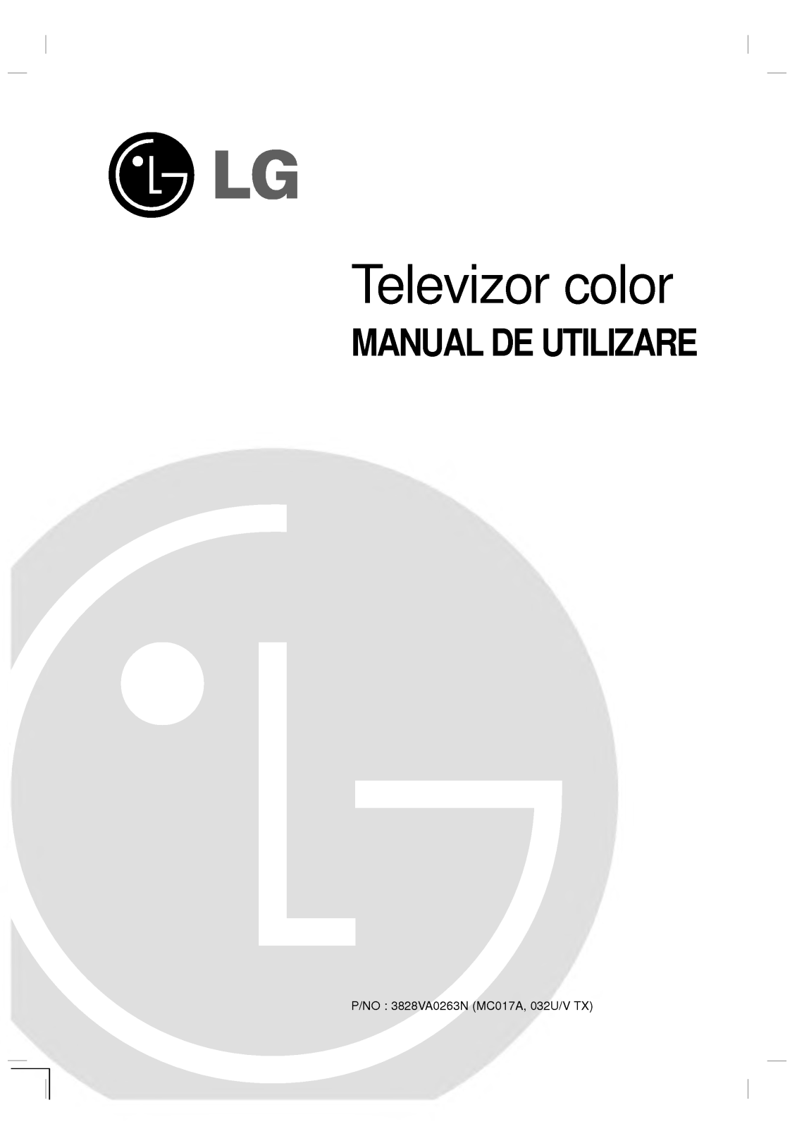 Lg RE-29FA33PX User Manual