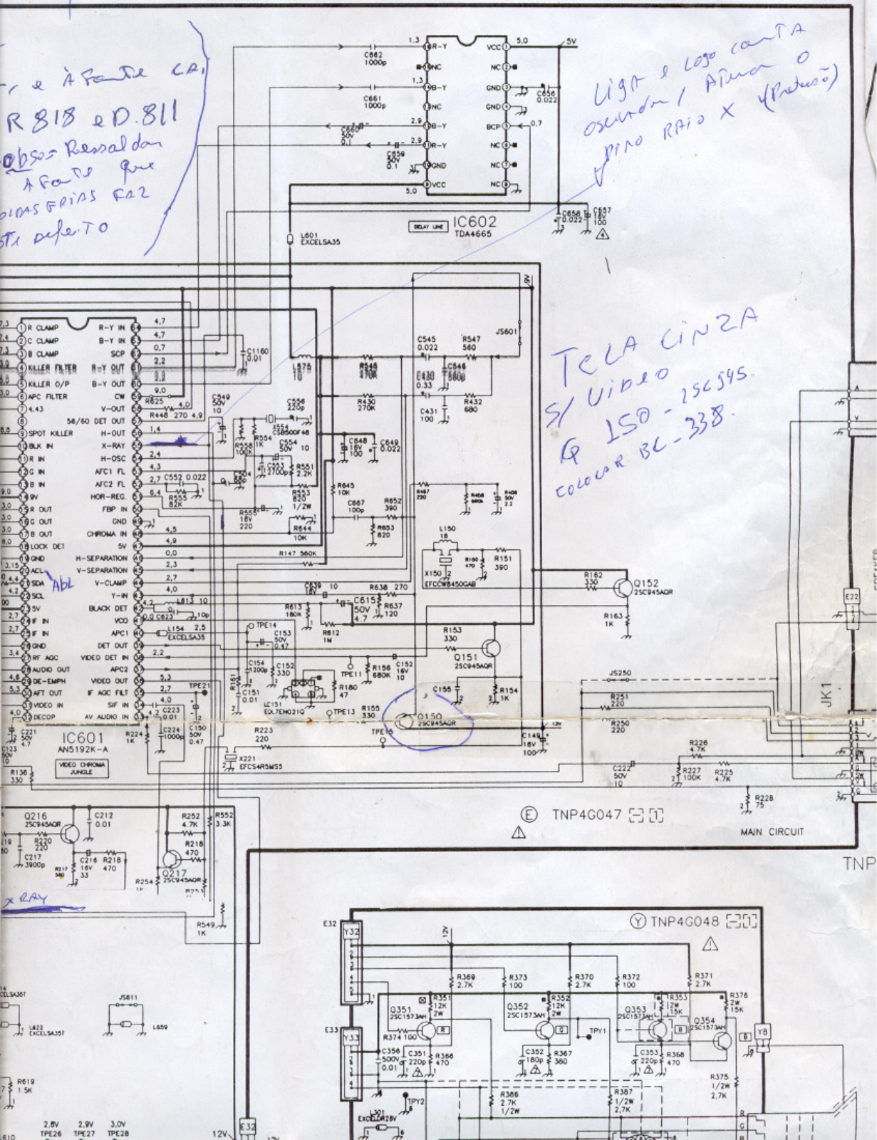 Panasonic MX3 R Diagram