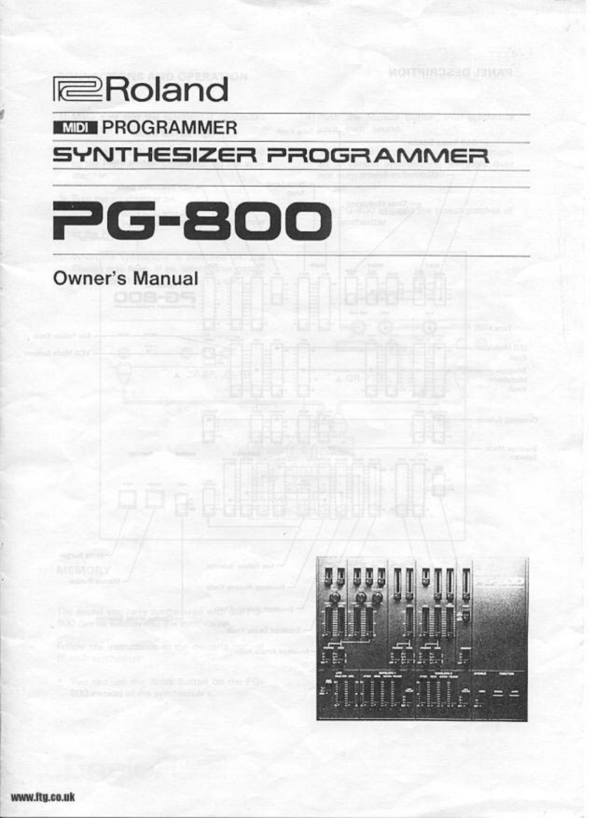 Roland JX-8P User Manual