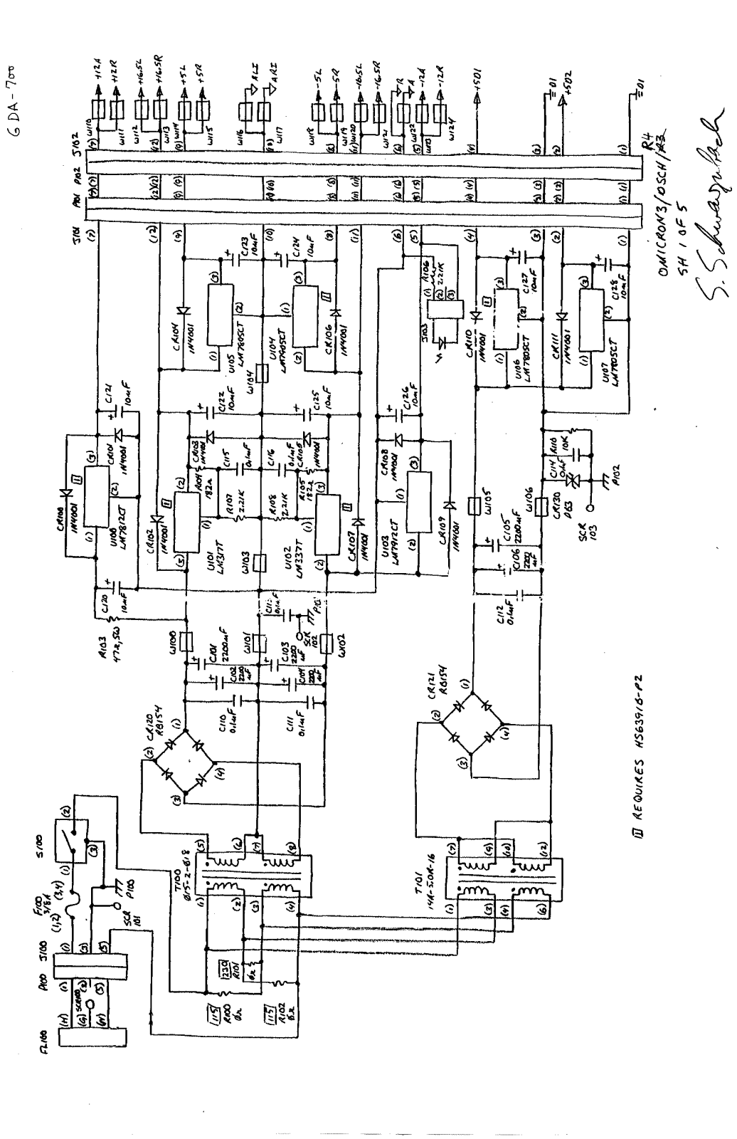 Adcom GDA-700 Service manual