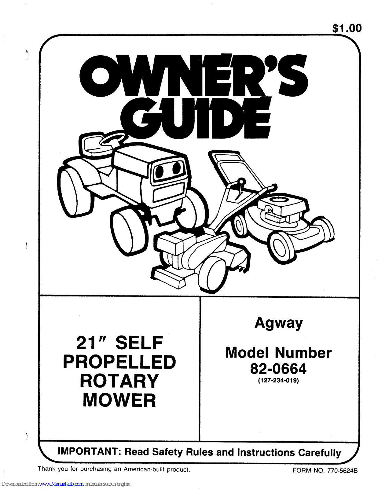 MTD 120-442R000, 120-444R000, 120-446R000, 120-450R000, 120-452R000 Owner's Manual