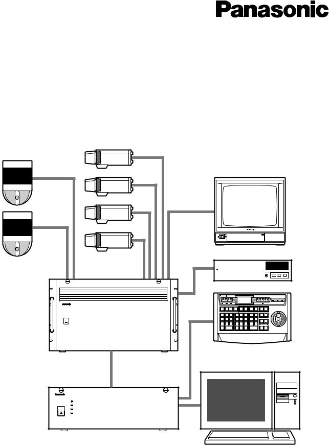Panasonic WJ-ASC8501 Operating Instructions