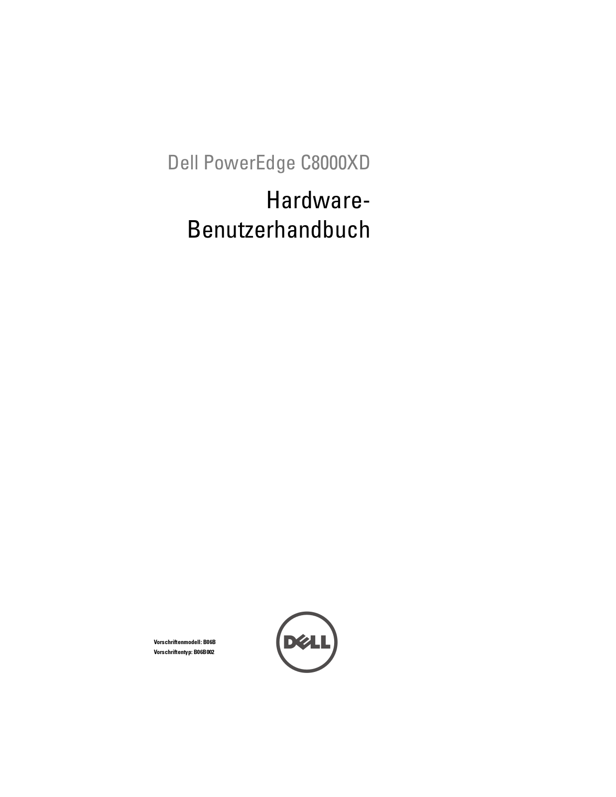 Dell PowerEdge C8000 User Manual