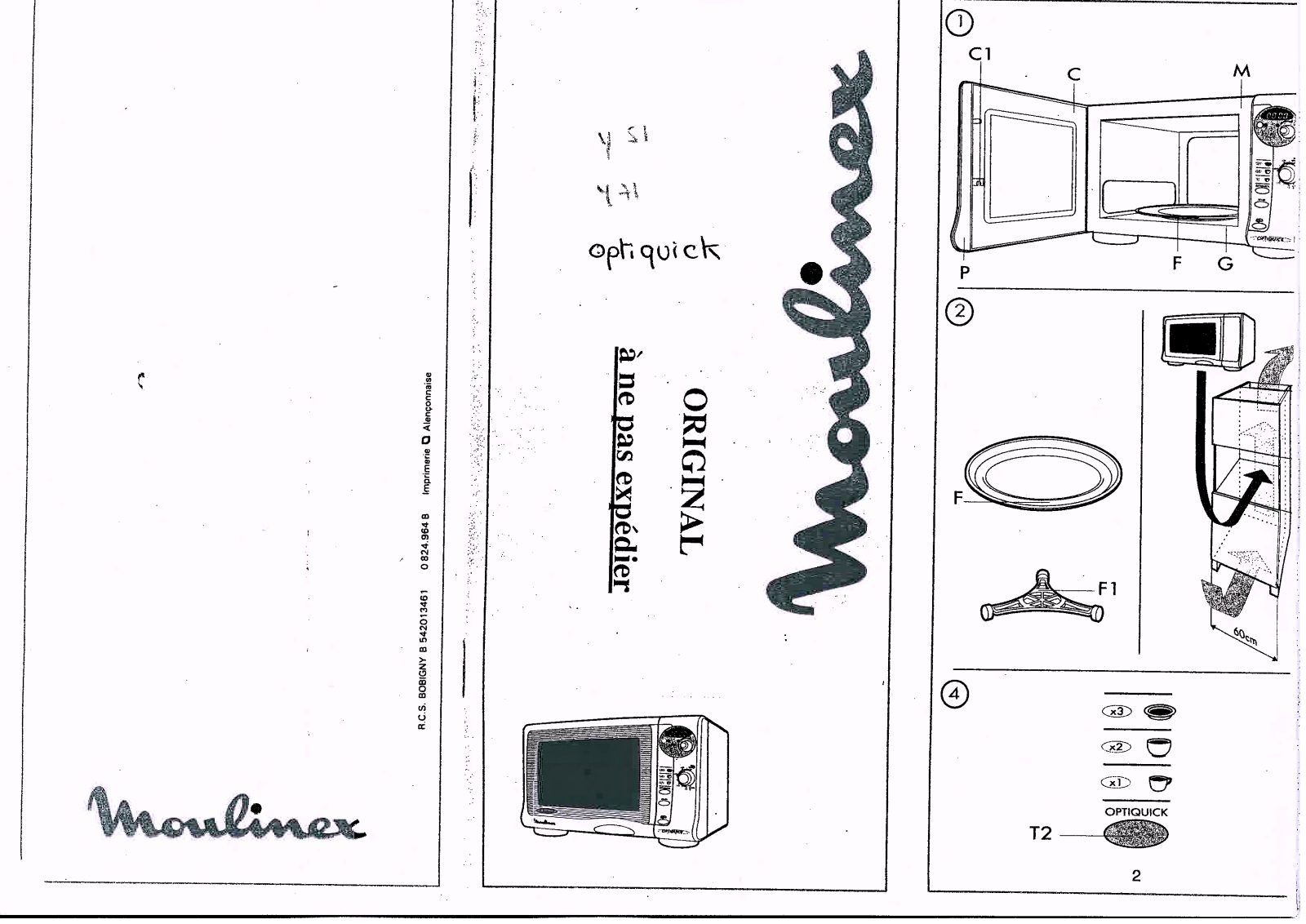MOULINEX Y51 User Manual