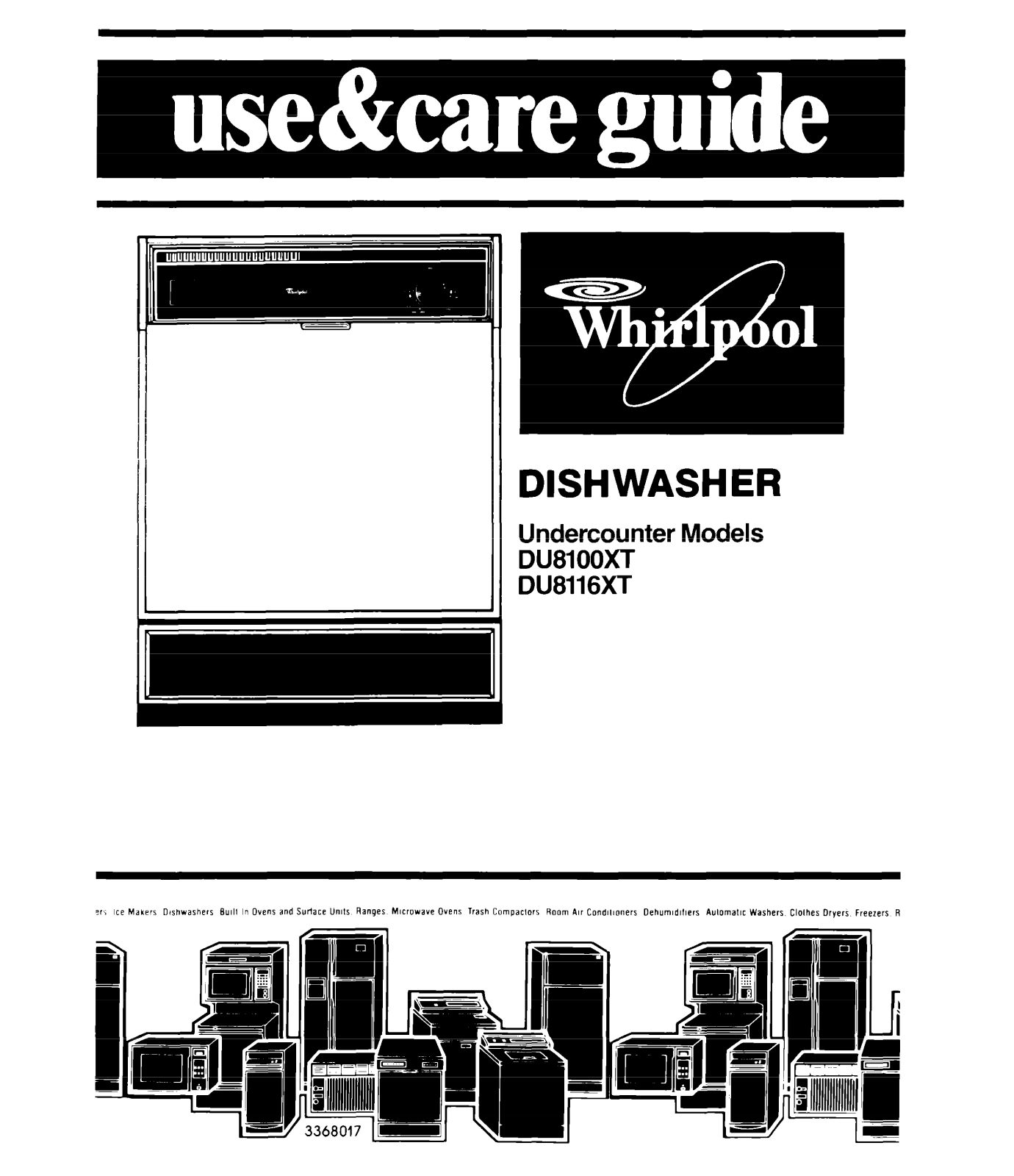 Whirlpool DU8100XT, DU8116XT User Manual - ManualMachine.com