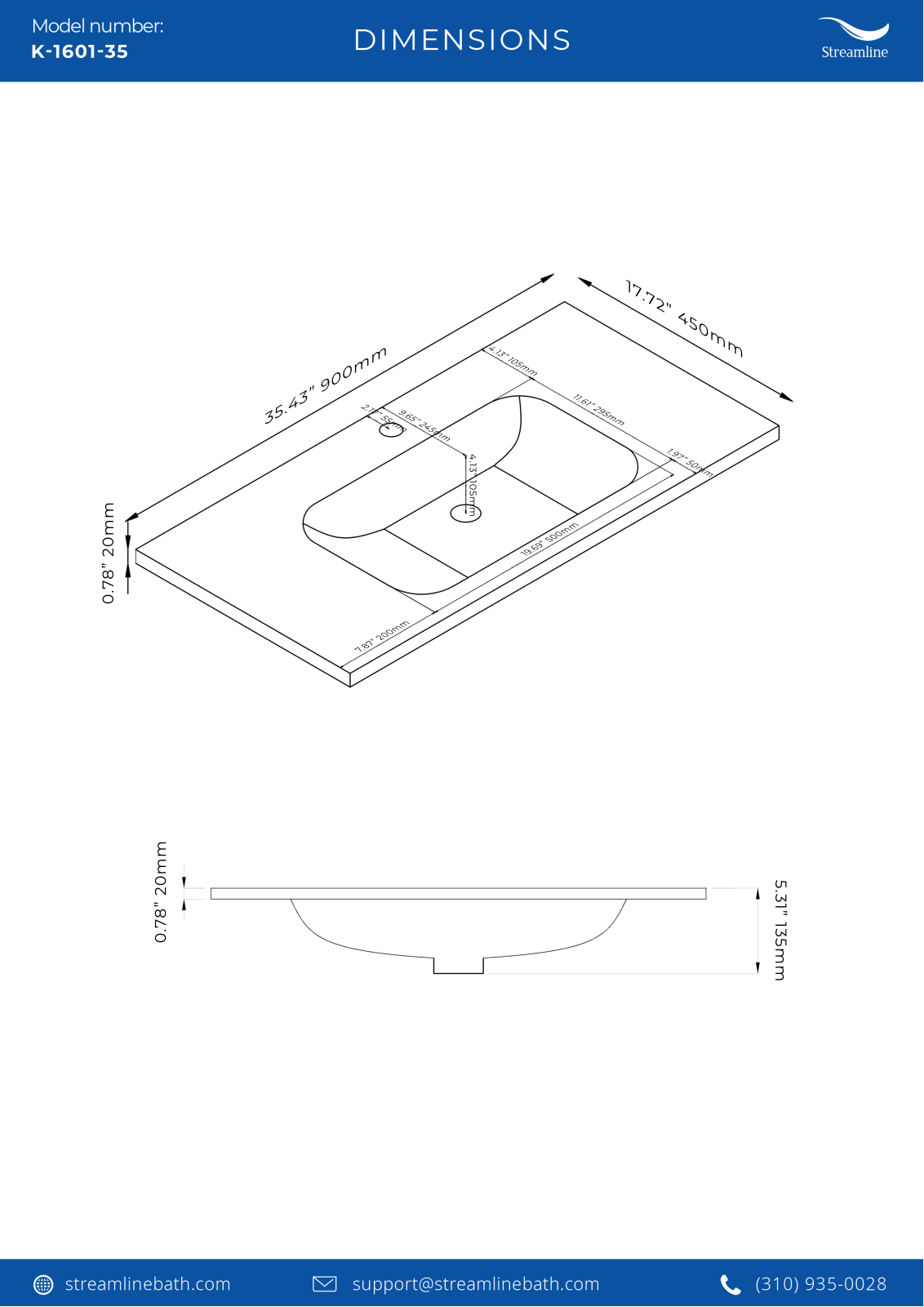 Streamline Bath SLBH7751 Specifications - ManualMachine.com