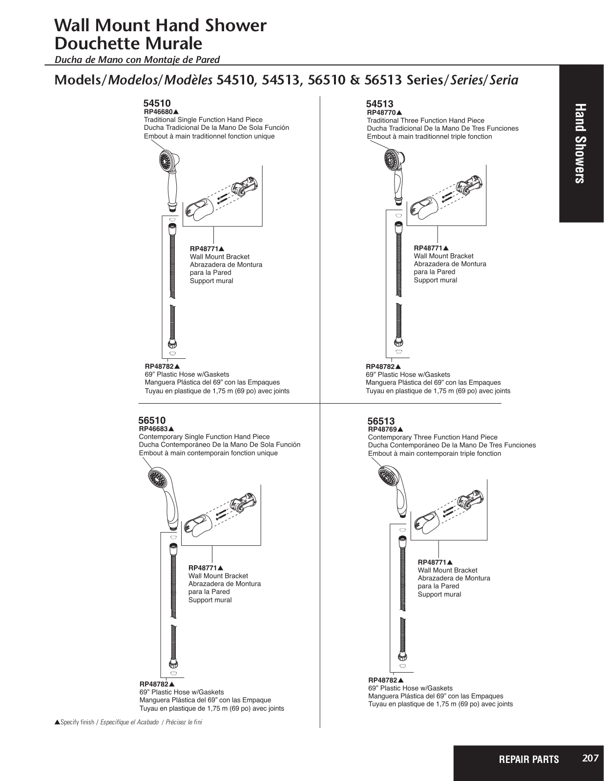 Delta 56513, 54510, 56510, 54513 User Manual