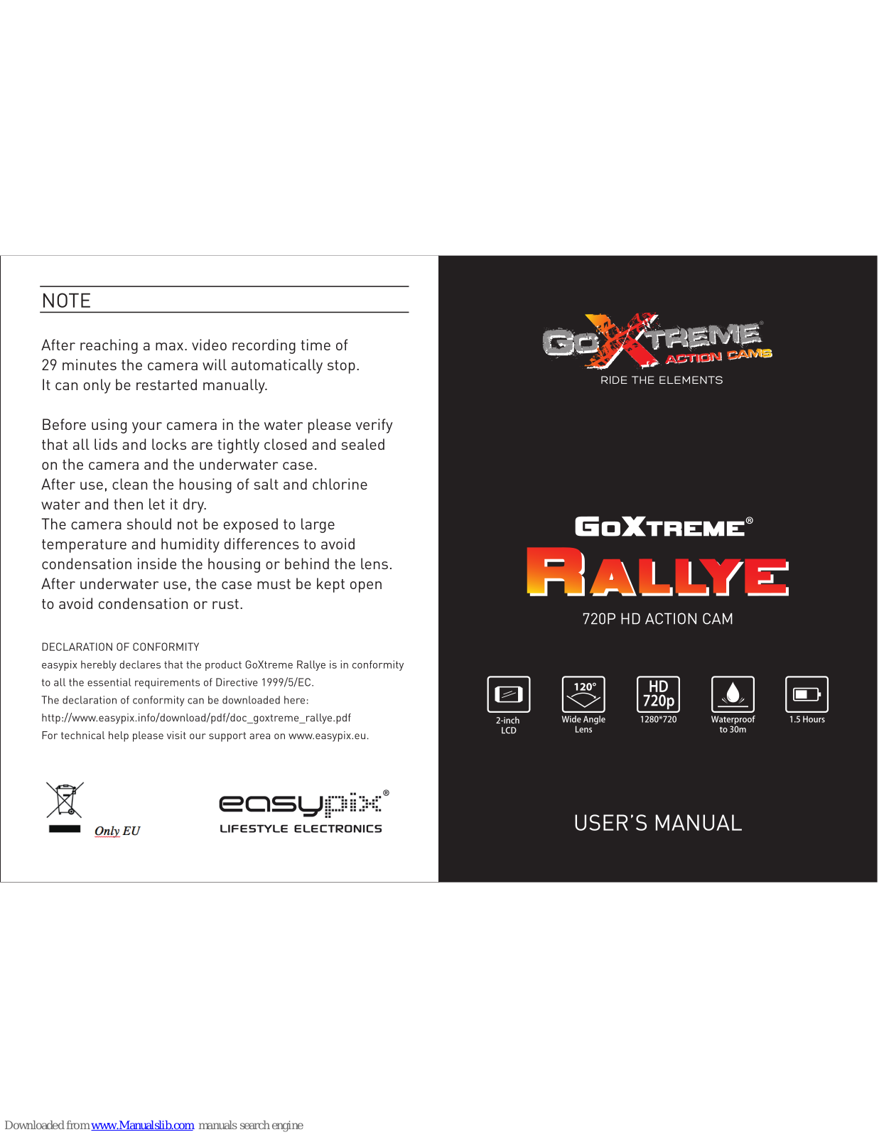 goxtreme RALLYE User Manual - ManualMachine.com