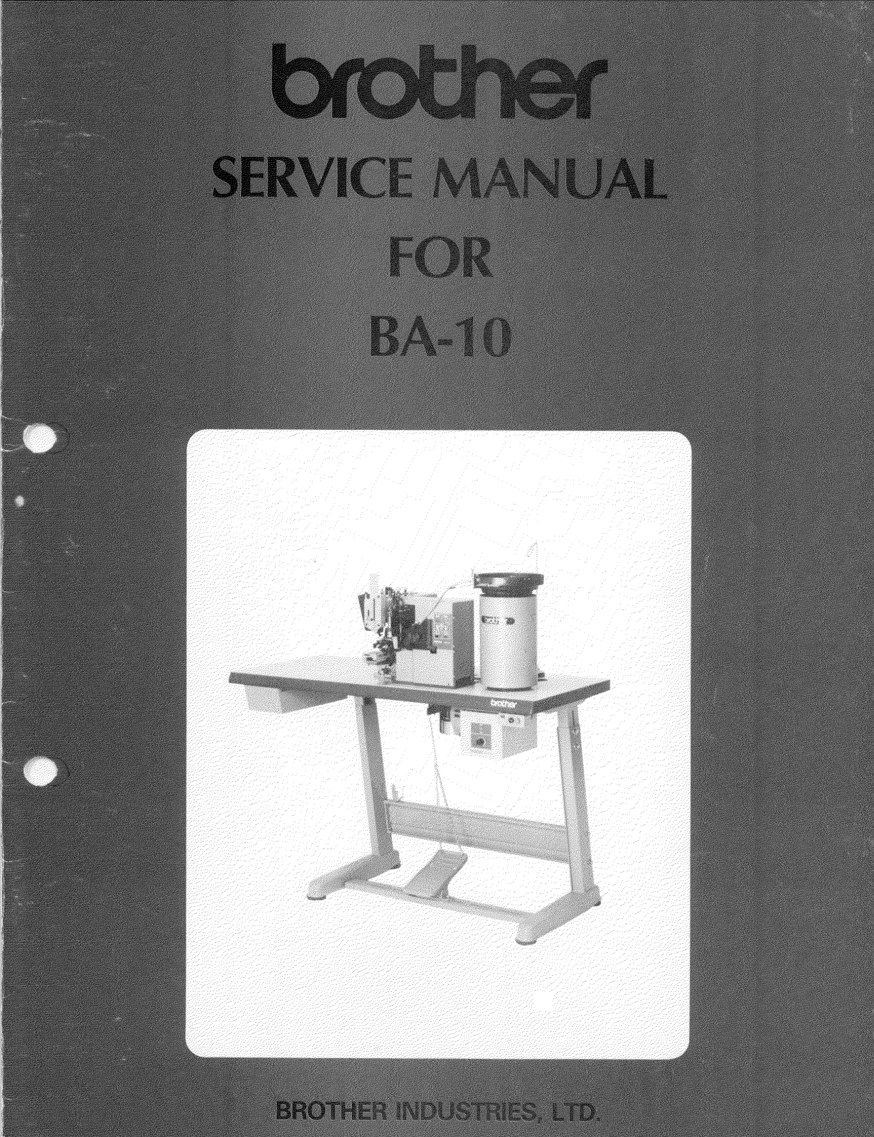 Brother LS2-B837 Owner's Manual