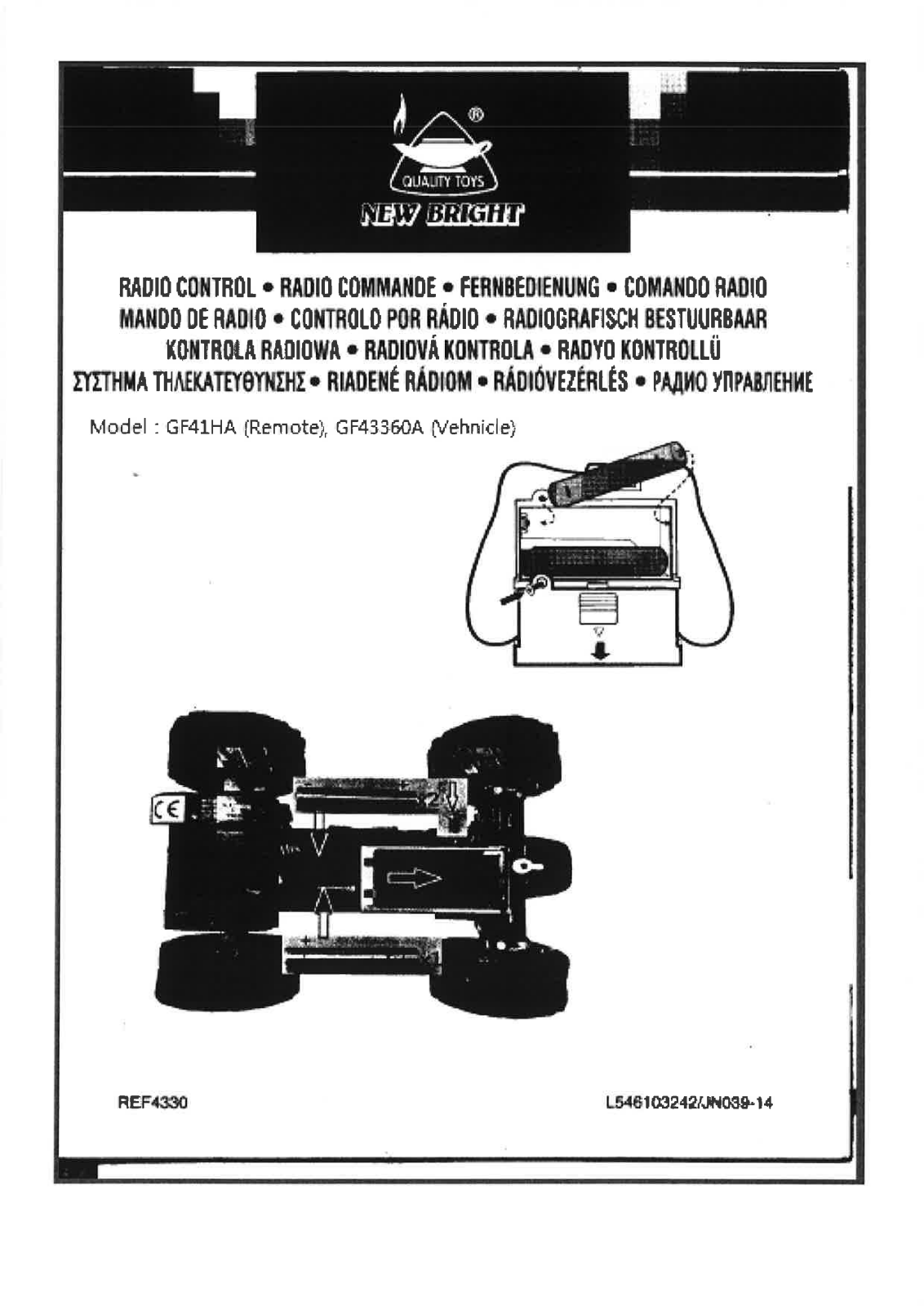 New Bright Co GF43360A User Manual