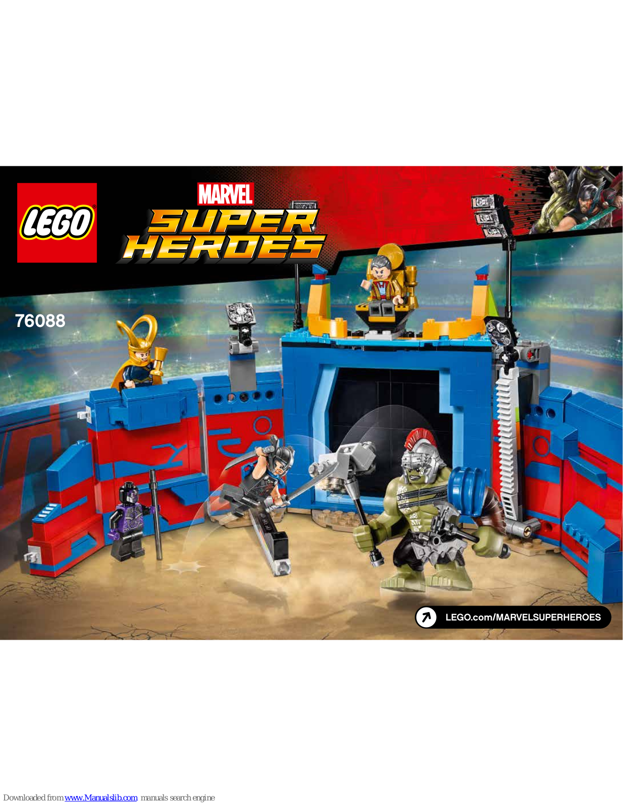 LEGO marvel super heroes 76088, Marvel Super Heroes 76083 Assembly Manual