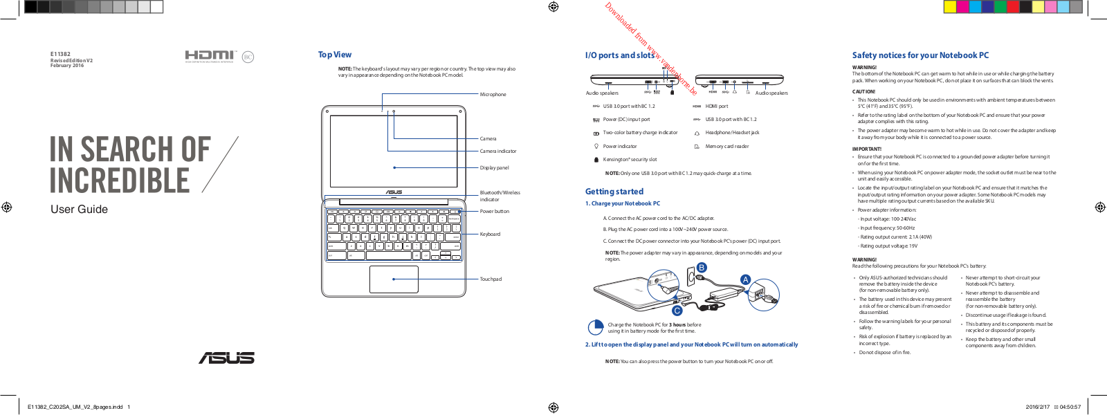 ASUS C202SA User Manual