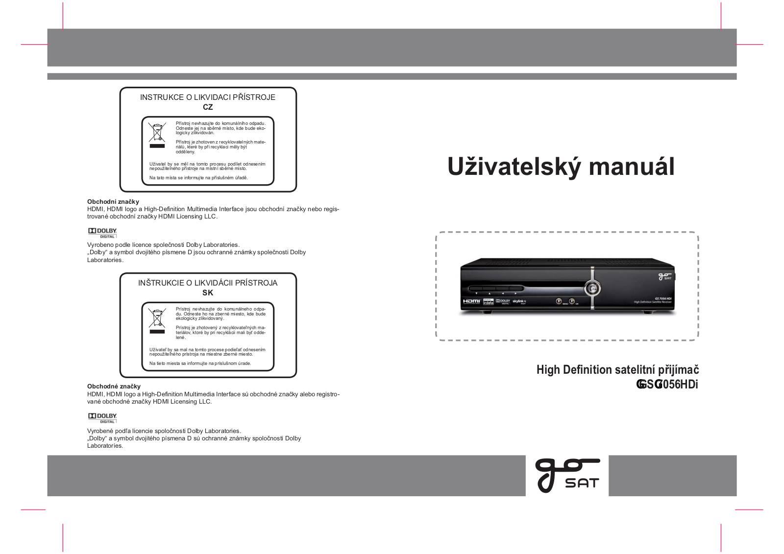 Go GGSG7056 User Manual