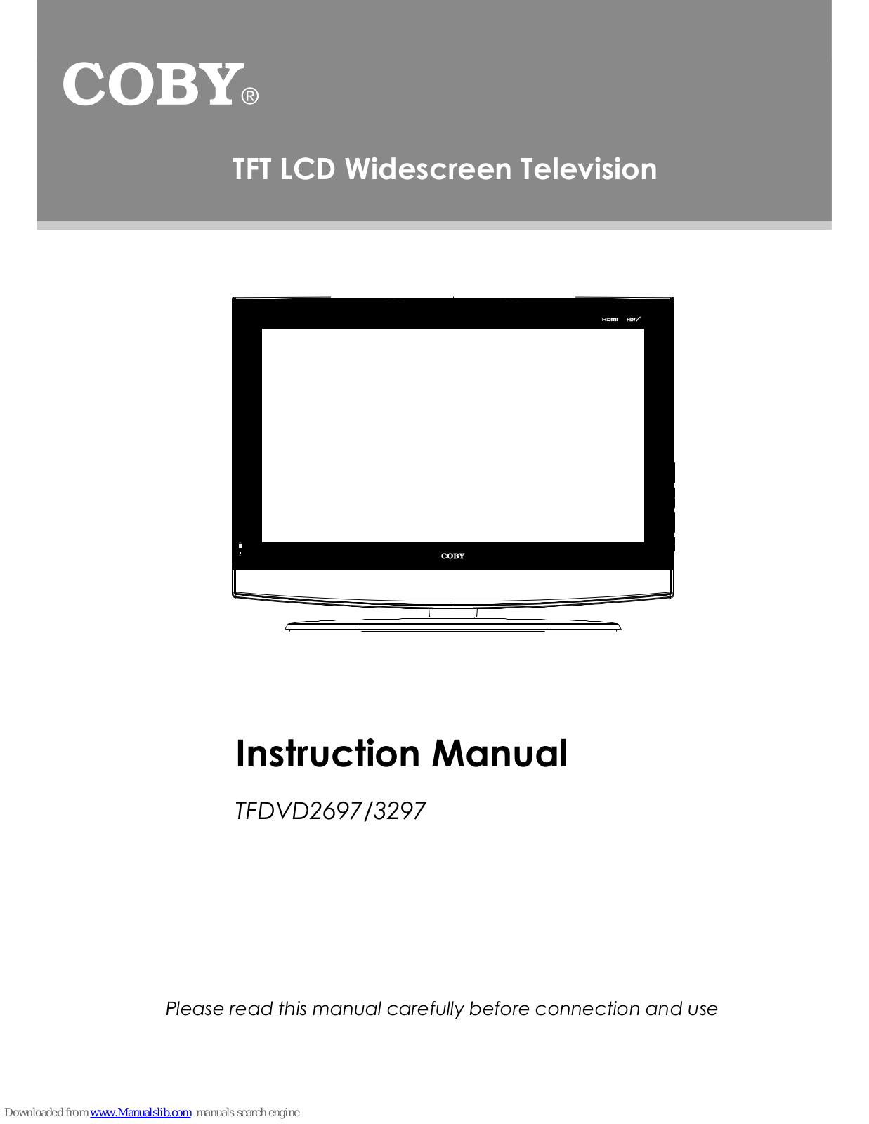 Coby TFDVD2697, TFDVD3297 Instruction Manual