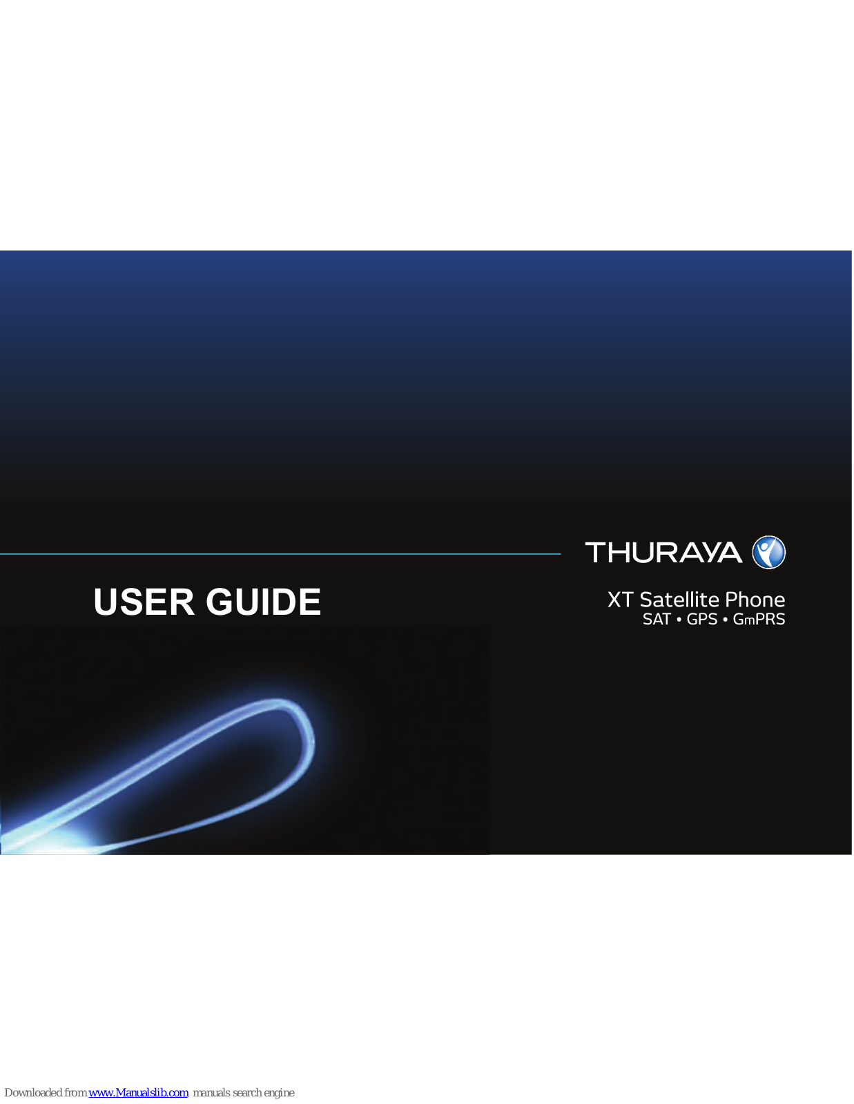 Thuraya XT Satellite, XT User Manual