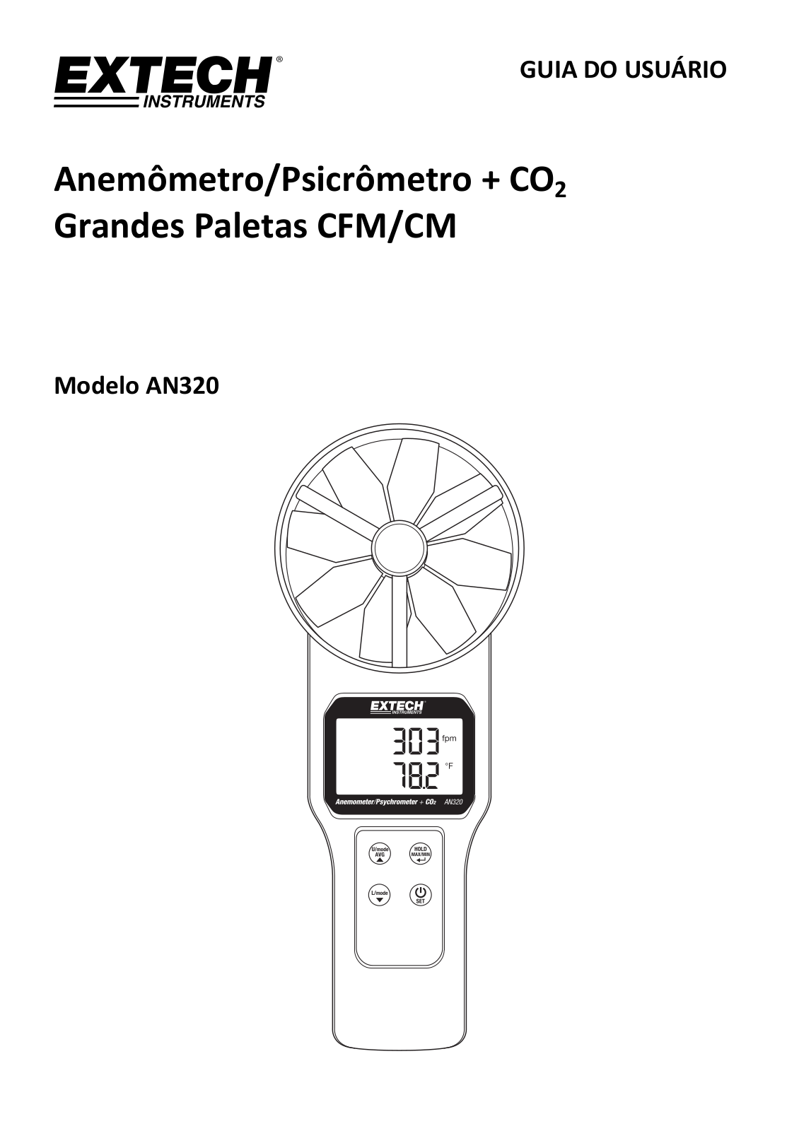 Extech AN320 User guide