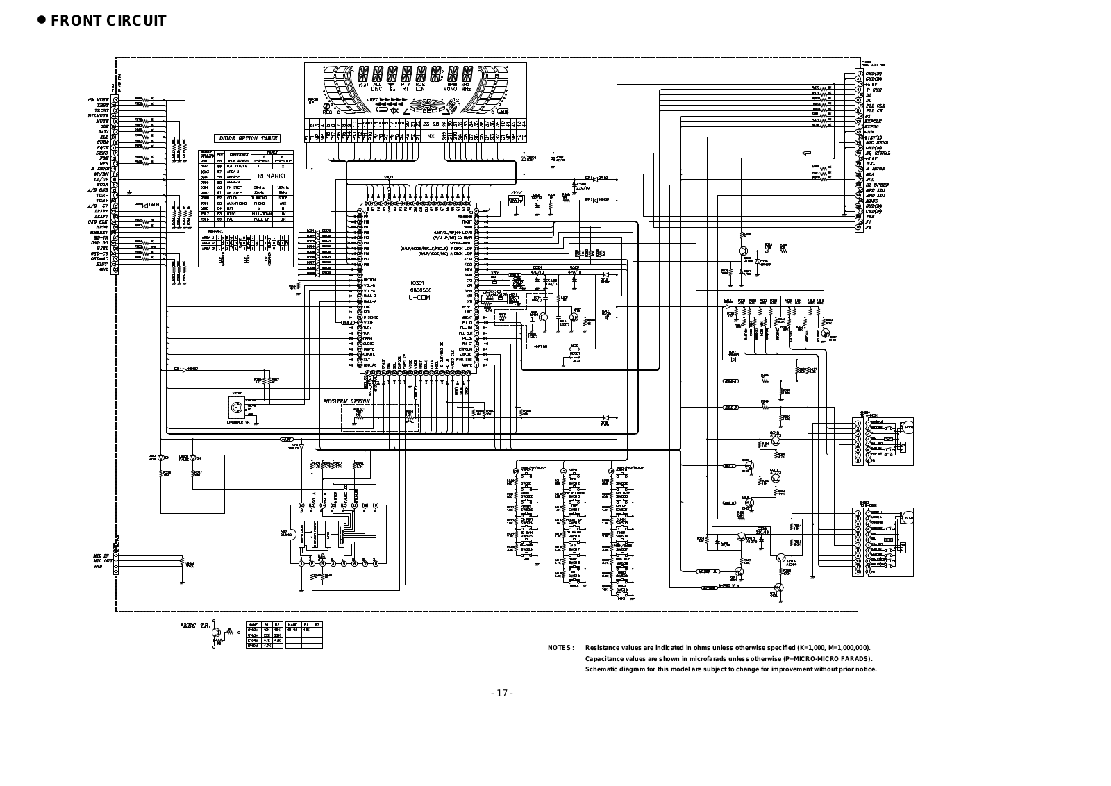 Goldstar ffh-360ax Service Manual front