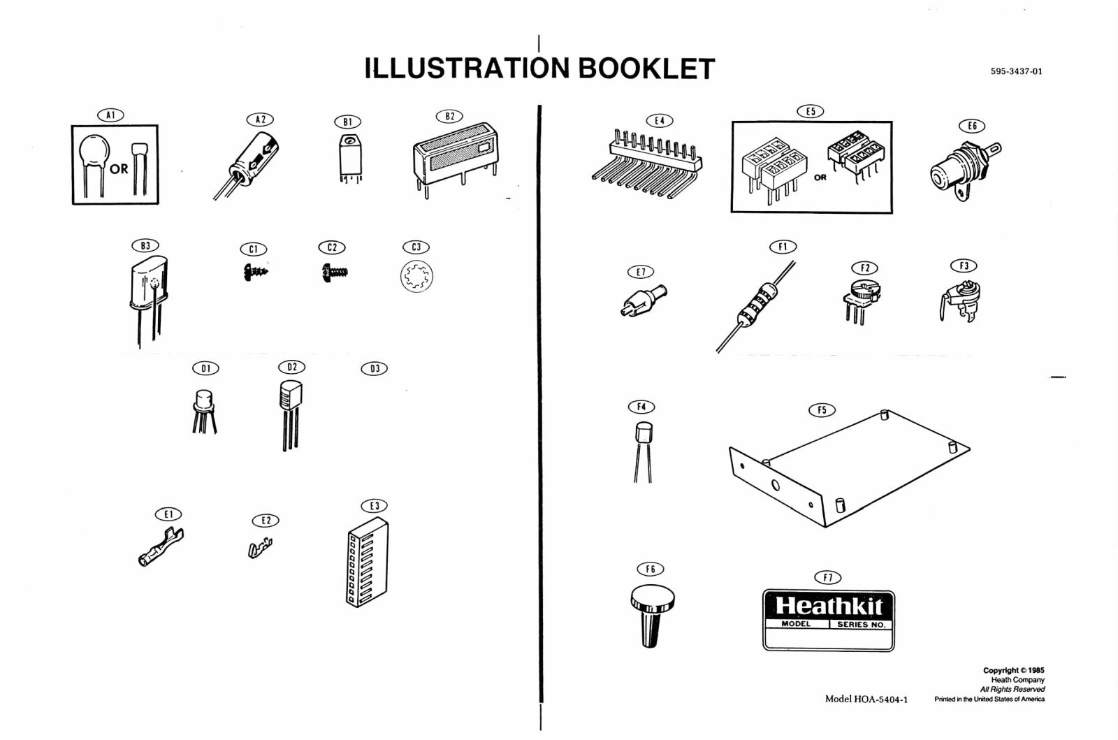 Heathkit hoa5404 schematic